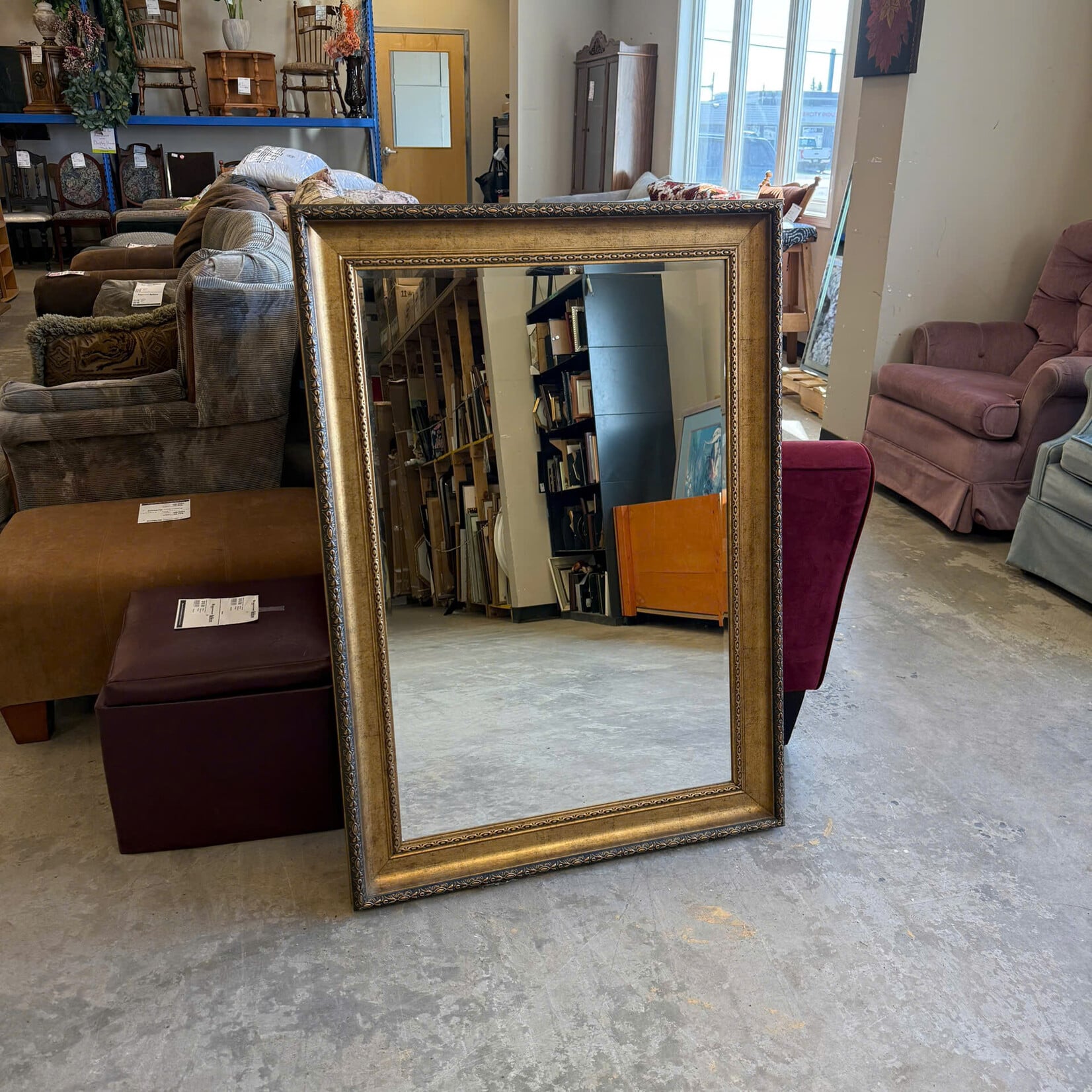 Gold Frame Mirror