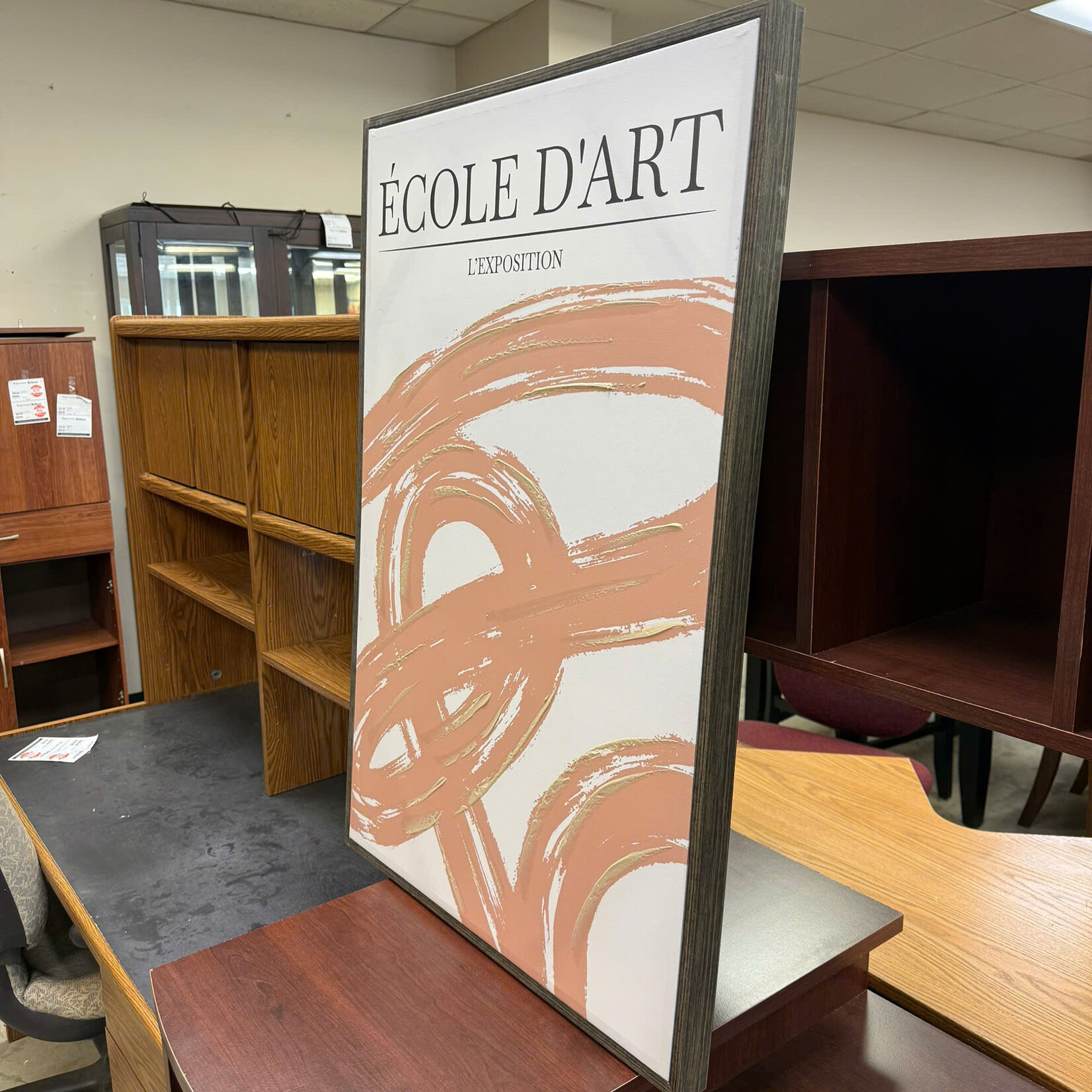 Ecole D'Art Wall Decor