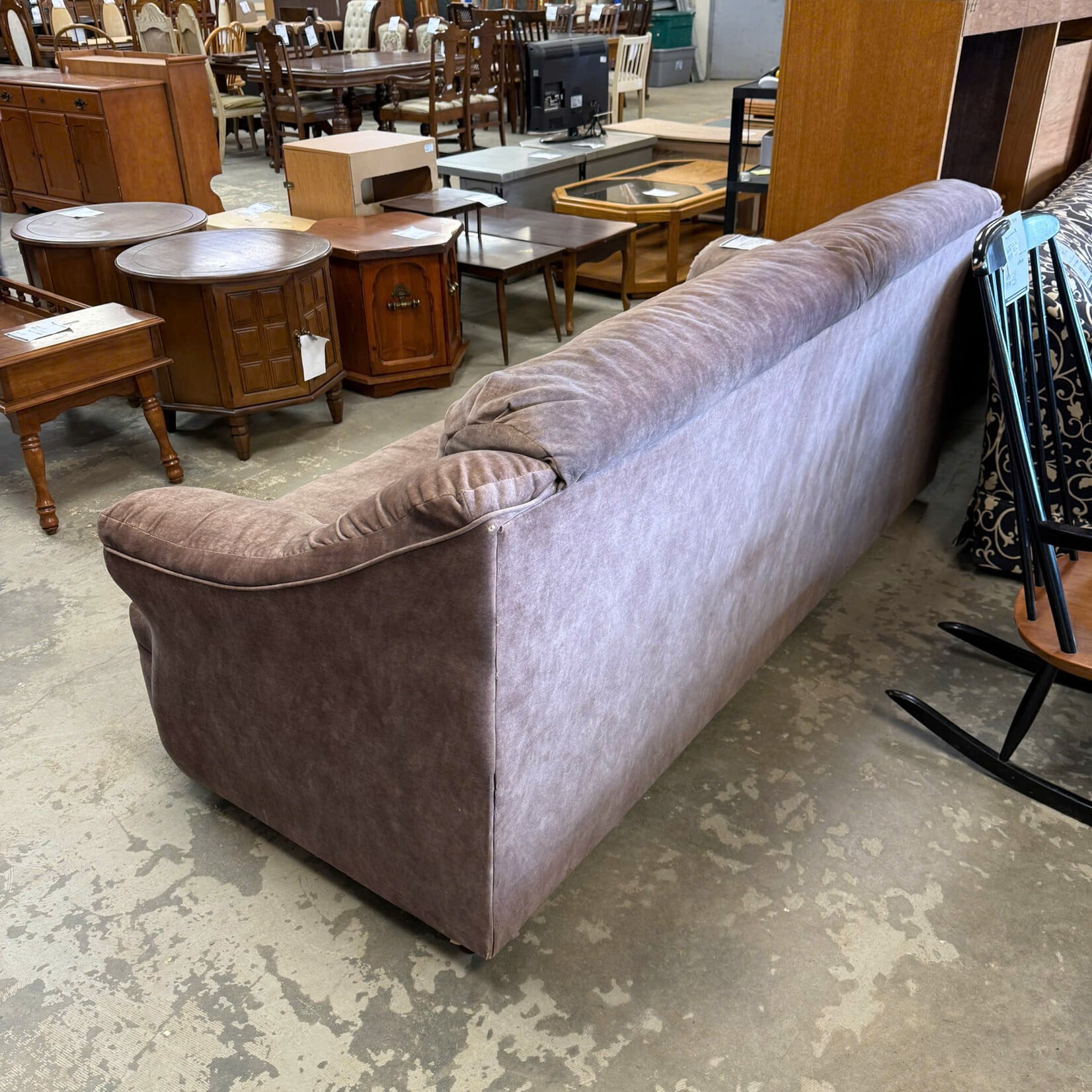 Plush Brown Couch