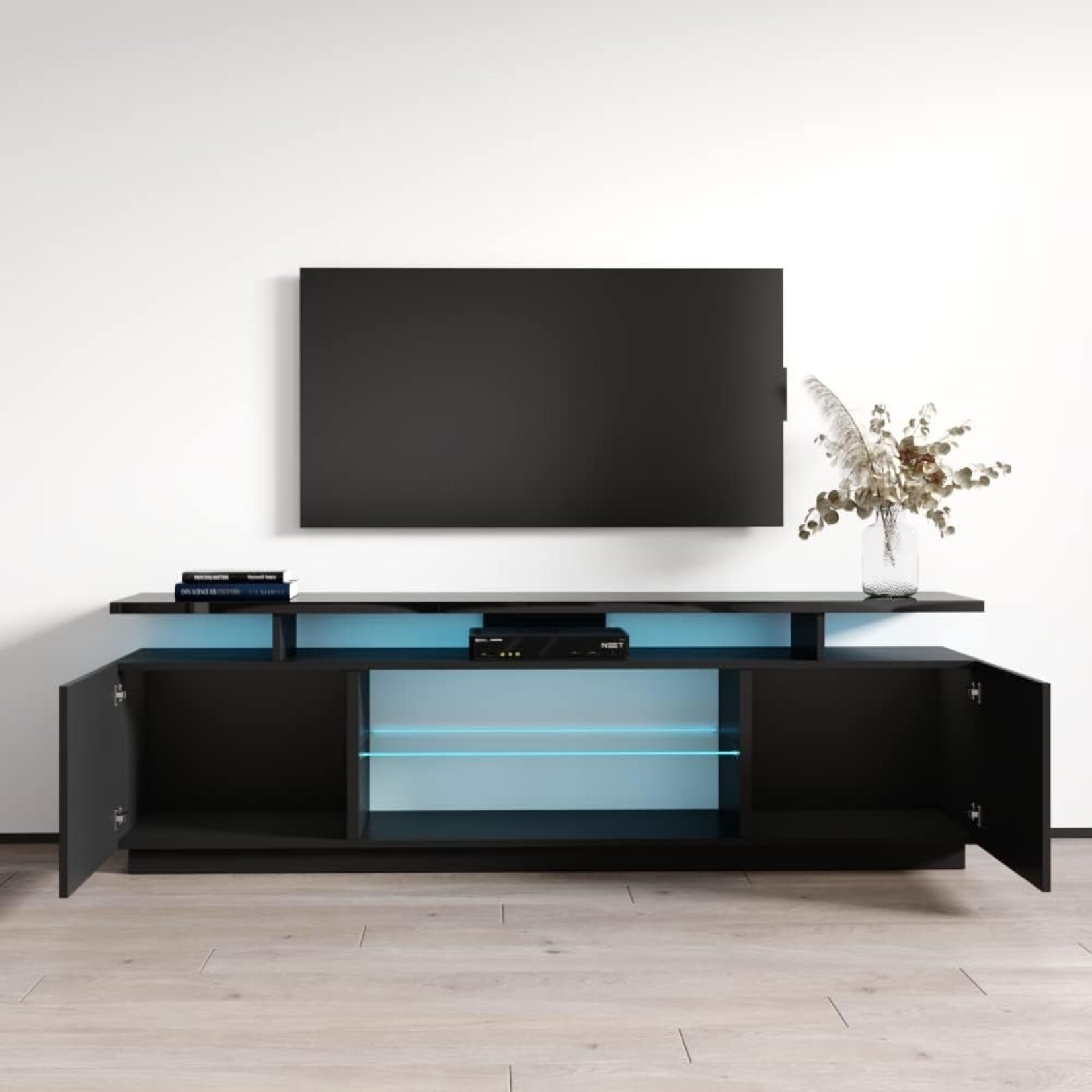 Black TV Stand IN BOX