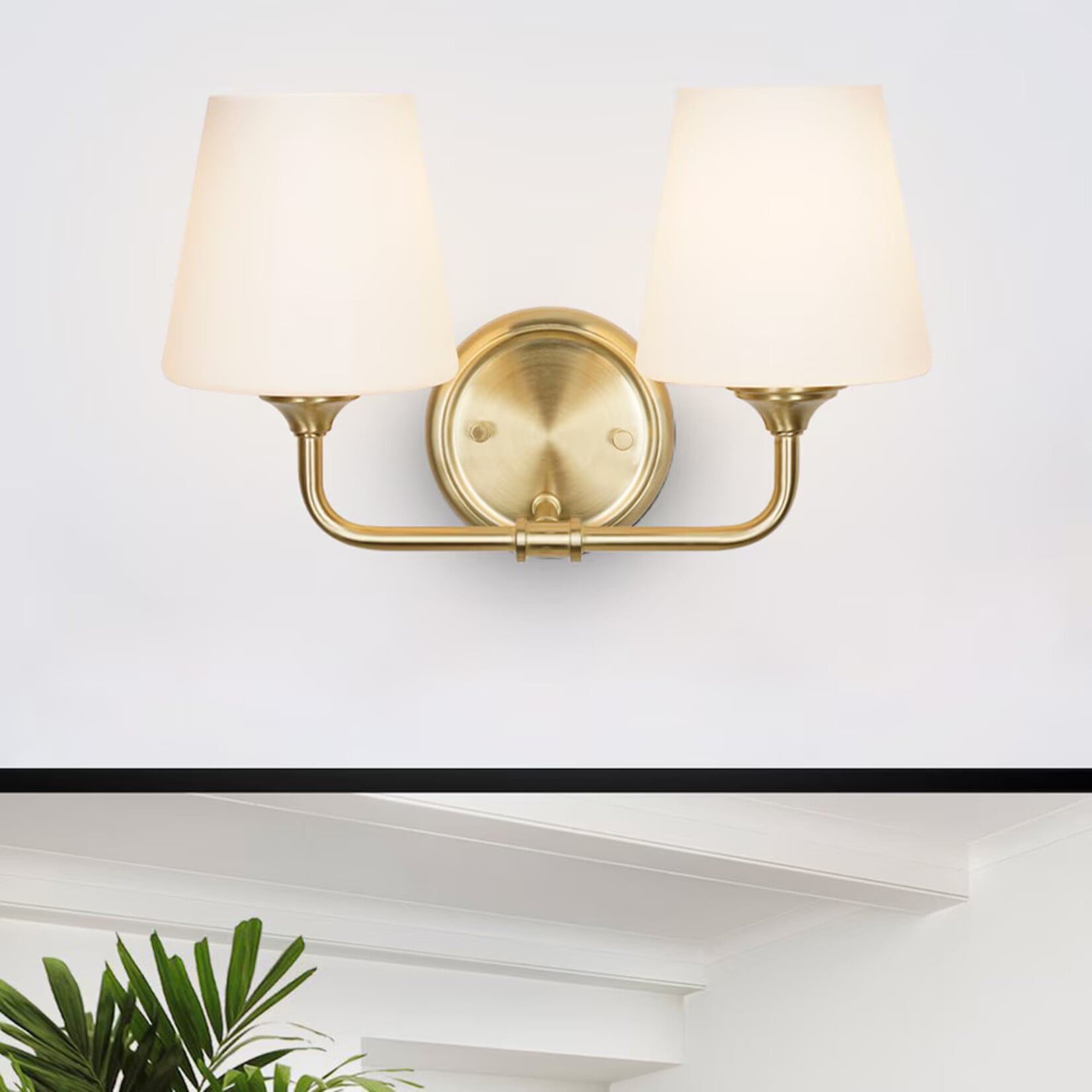 Gold Vanity Light