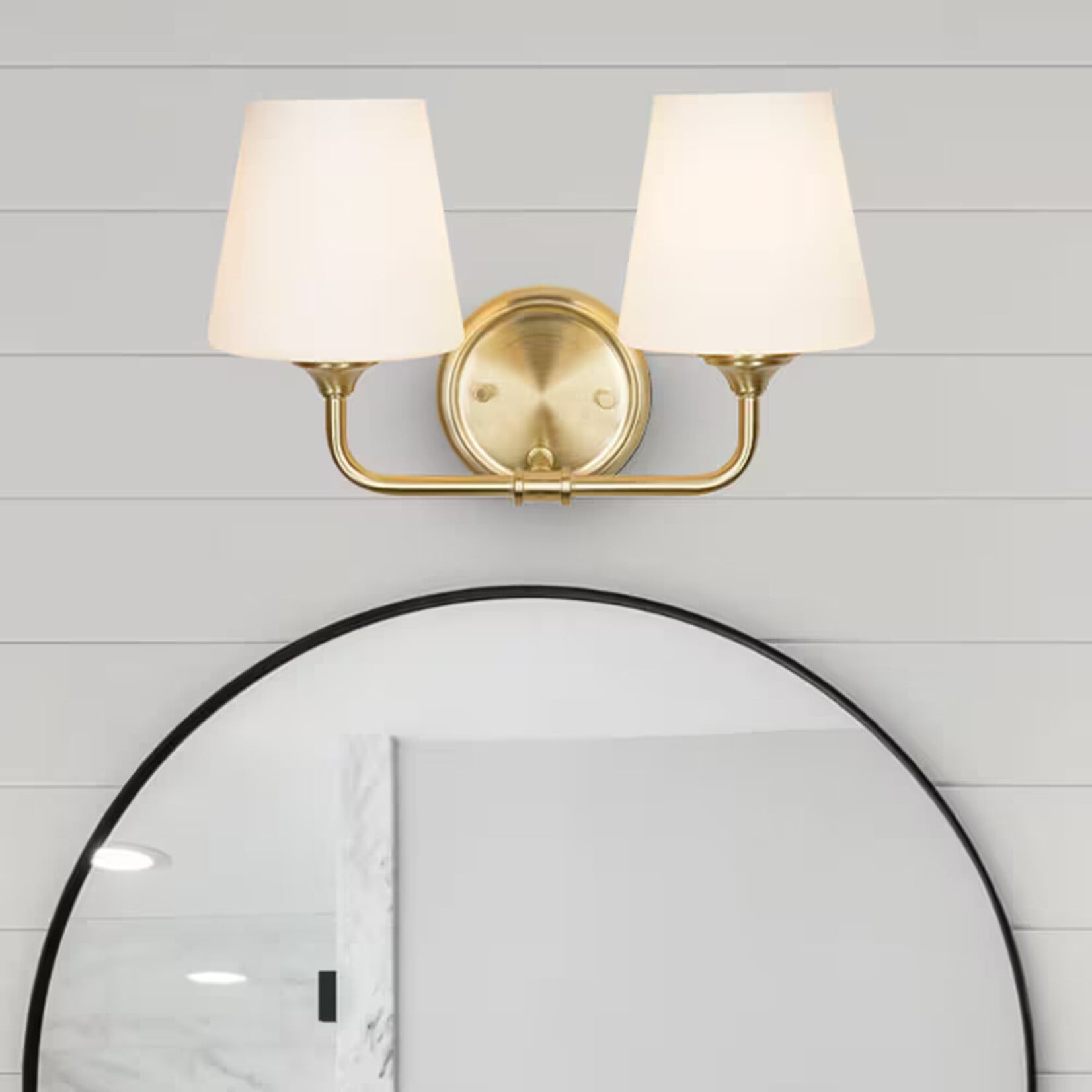 Gold Vanity Light