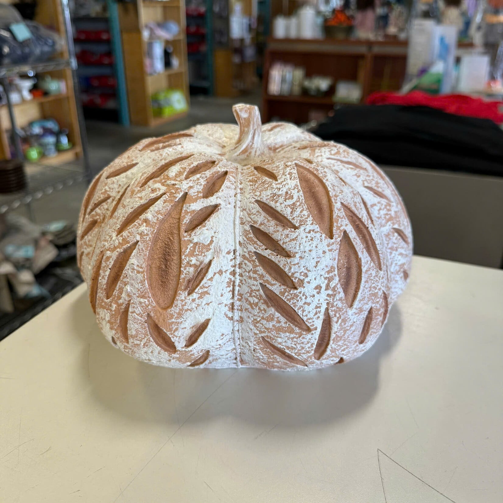 Plaster Pumpkin