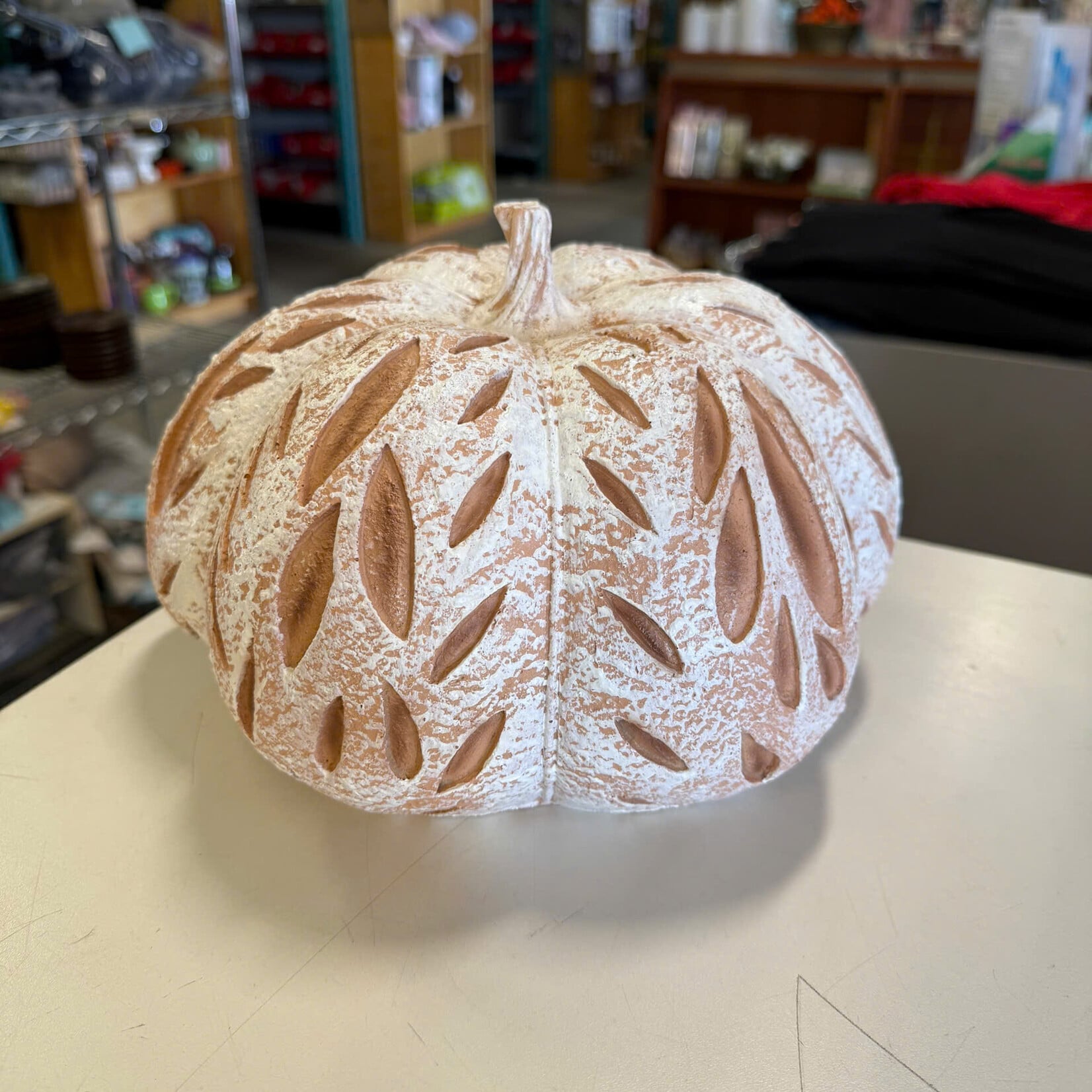 Plaster Pumpkin
