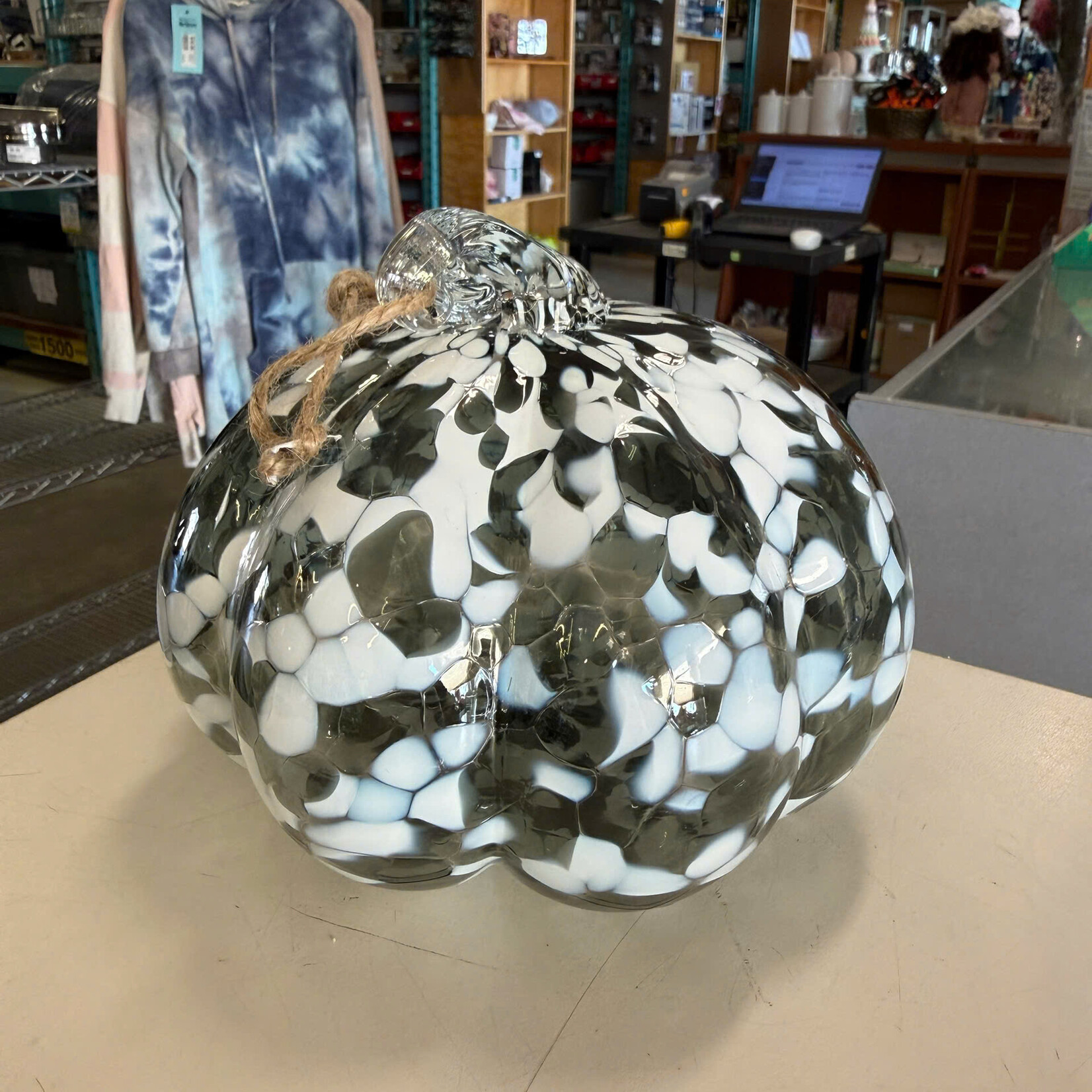 Hand-blow Glass Pumpkin
