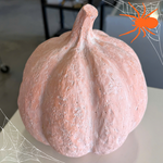 Faux Clay Pumpkin