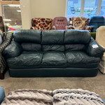Green Leather Couch