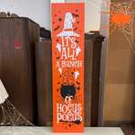 Orange Halloween Sign