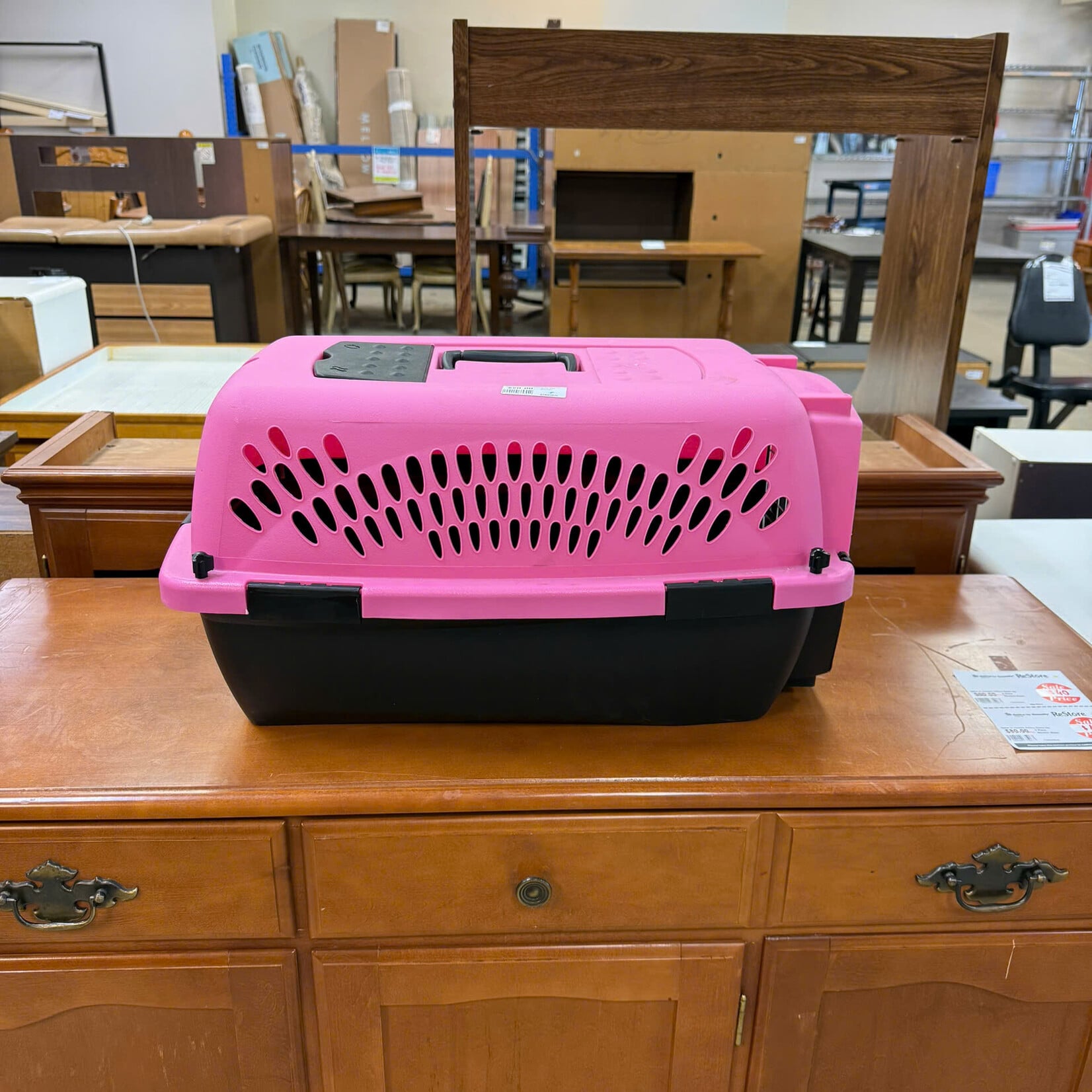 Pink Pet Carrier