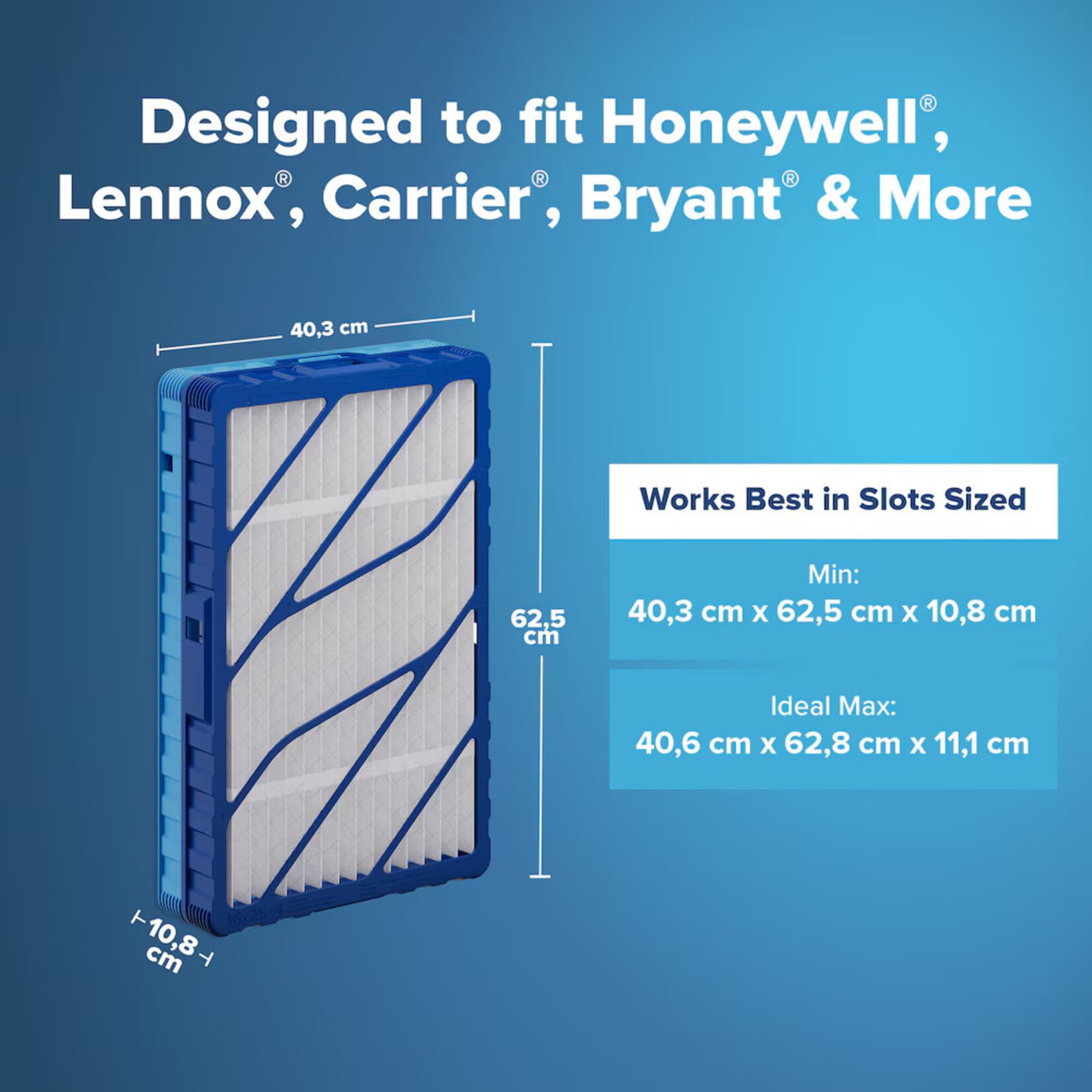3M Filterete 16x25x5 Refillable Air Filter Kit