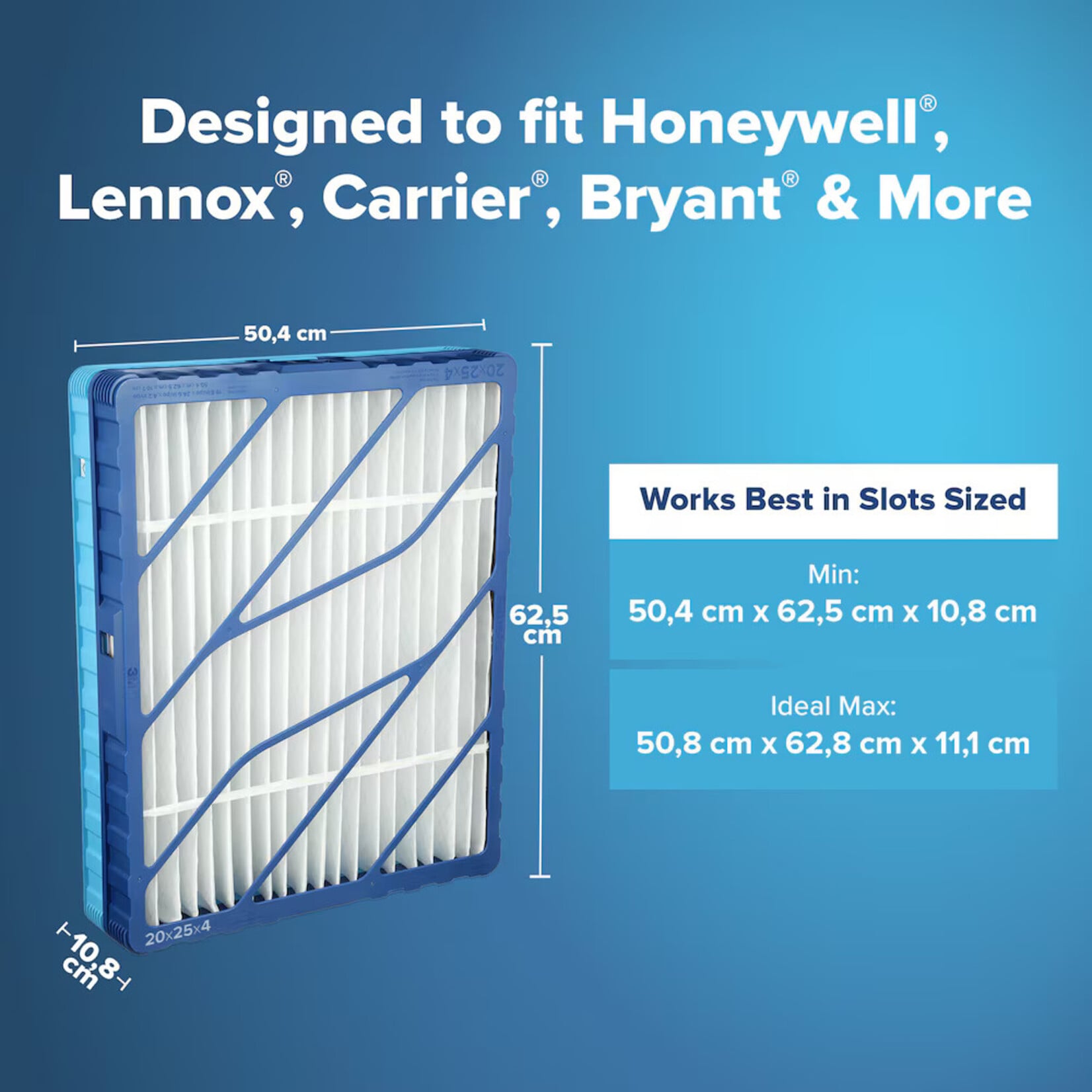 3M Filterete 20x25x5 Refillable Air Filter Kit