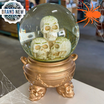 Halloween Skull Snow Globe