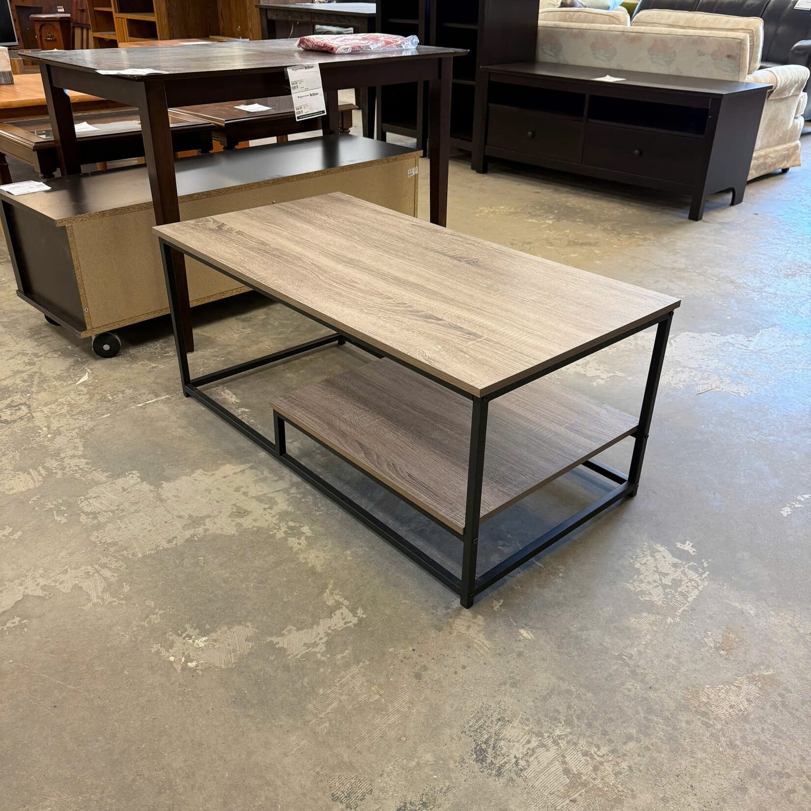 Grey&Black Coffee Table