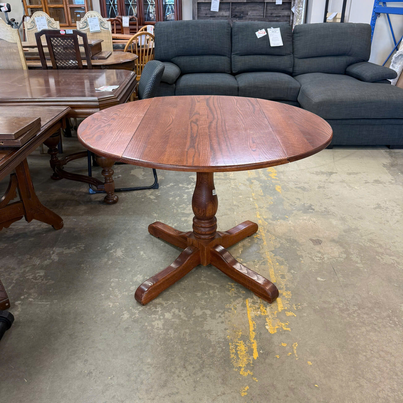 Brown Drop Leaf Table