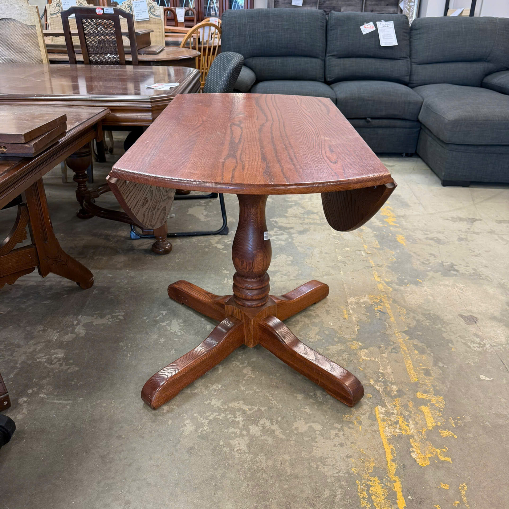 Brown Drop Leaf Table