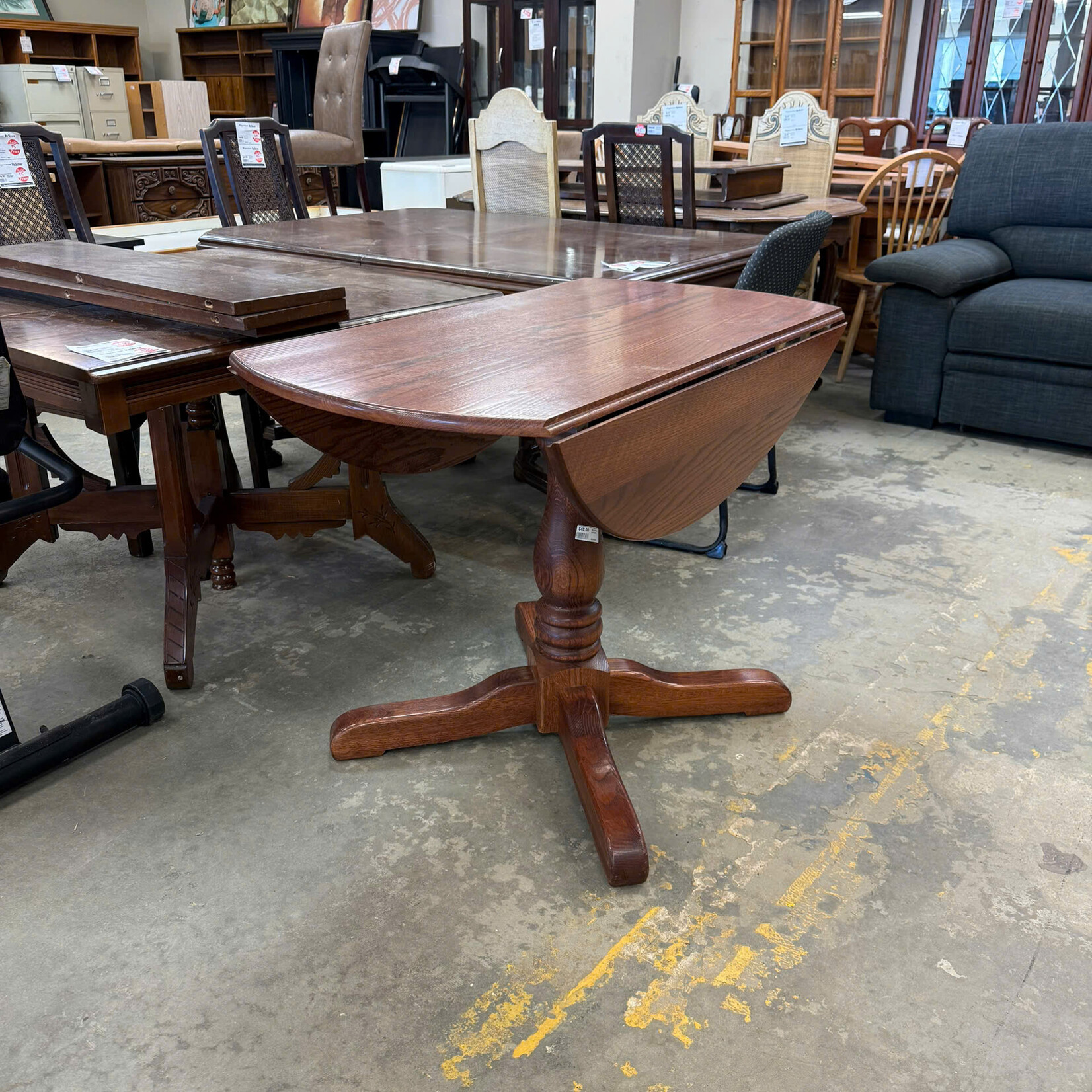 Brown Drop Leaf Table