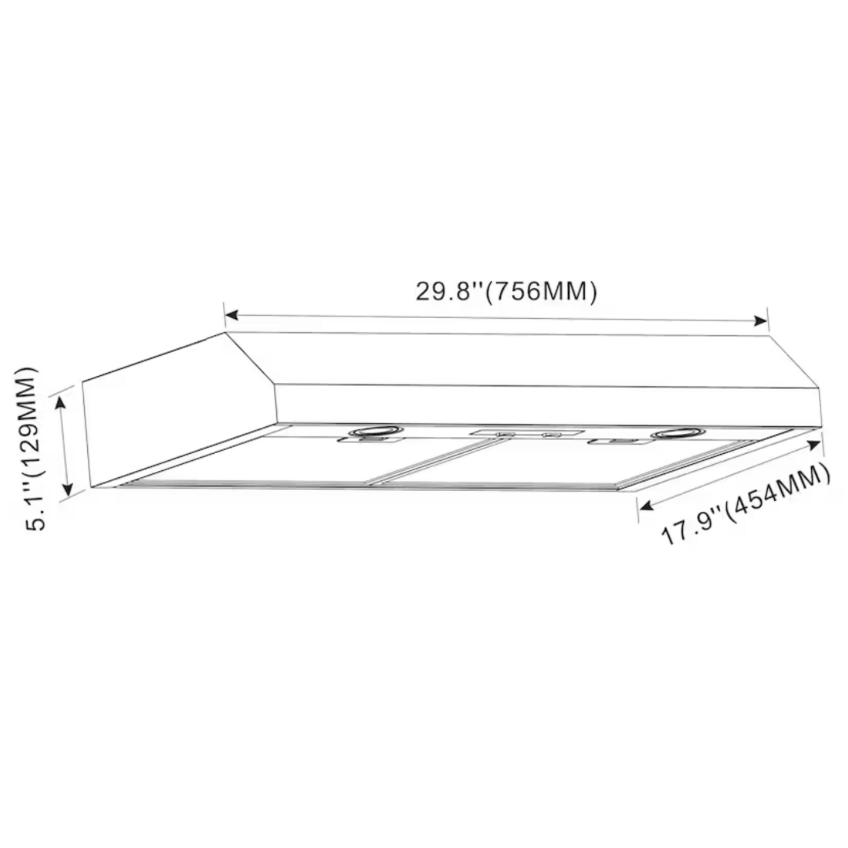 Vissani Range Vent White