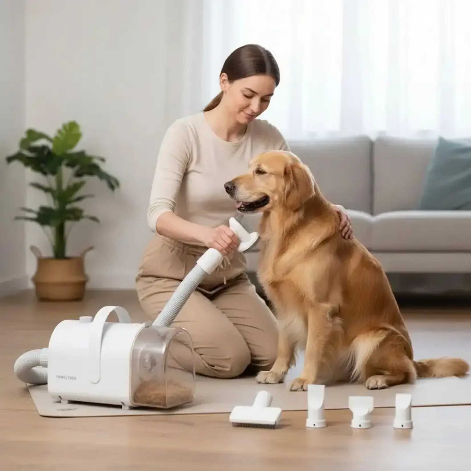 Pawgether Pet Vacuum & Dryer Grooming kit