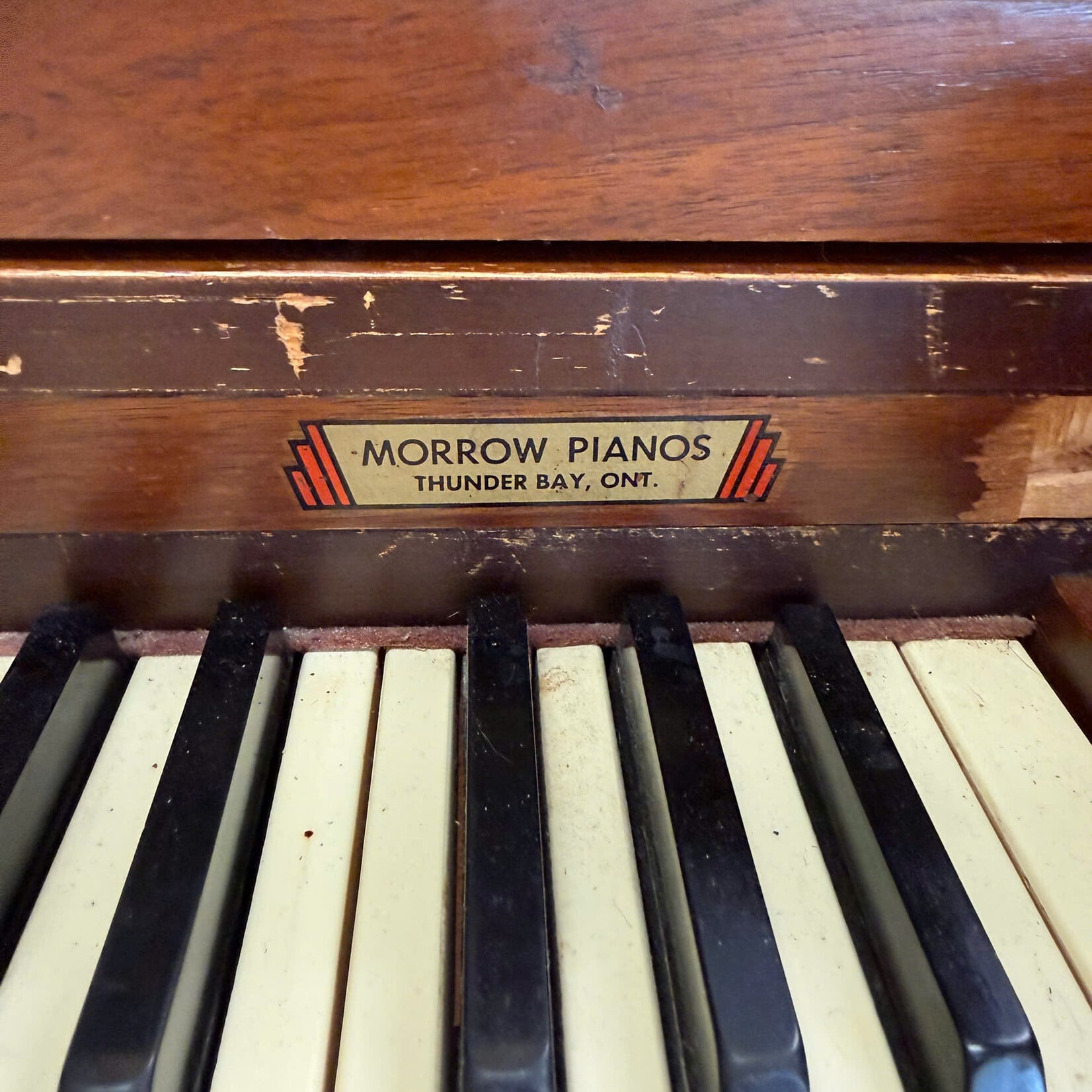Wooden Vintage Piano