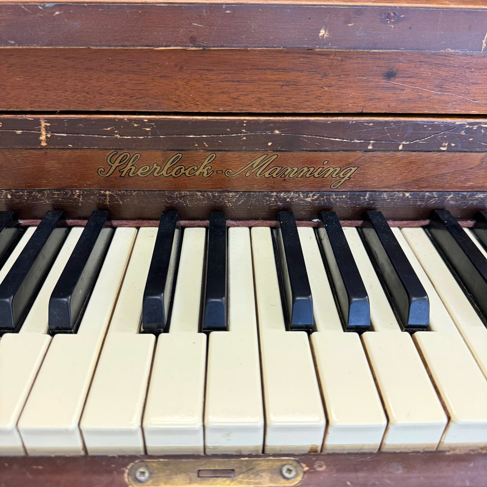 Wooden Vintage Piano