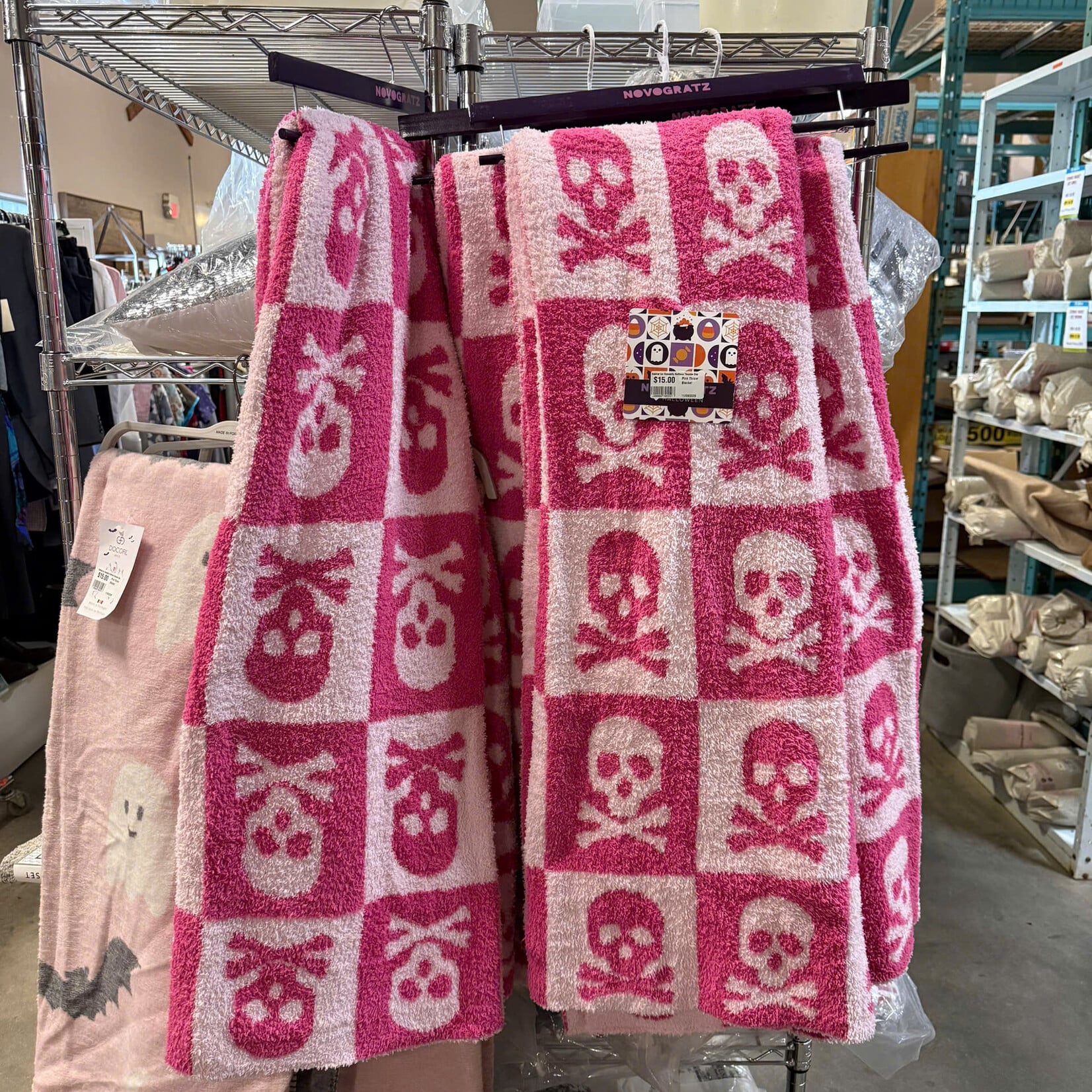 Pink Throw Blanket
