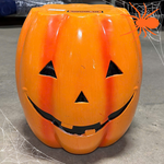 Ghoulish Pumpkin Stool