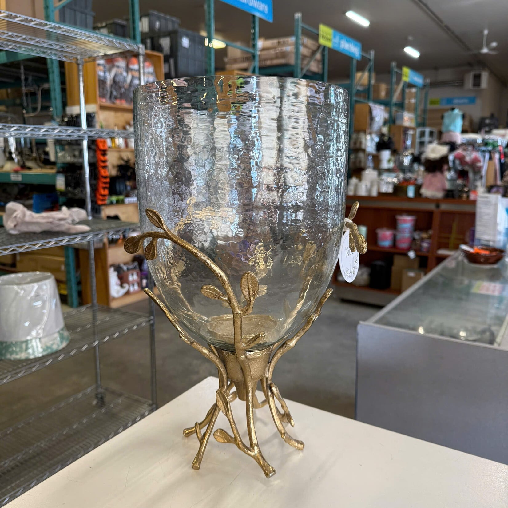 Large Glass Vase