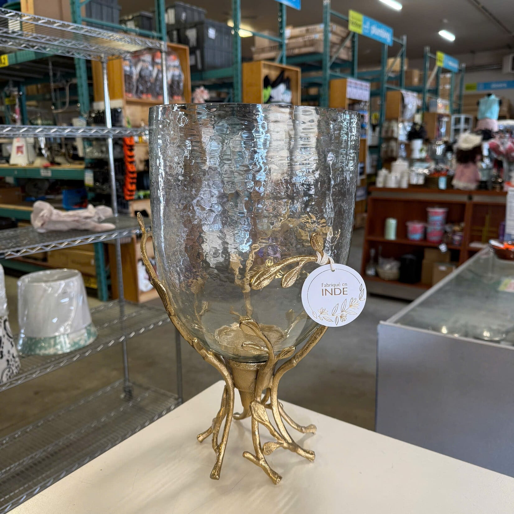 Large Glass Vase