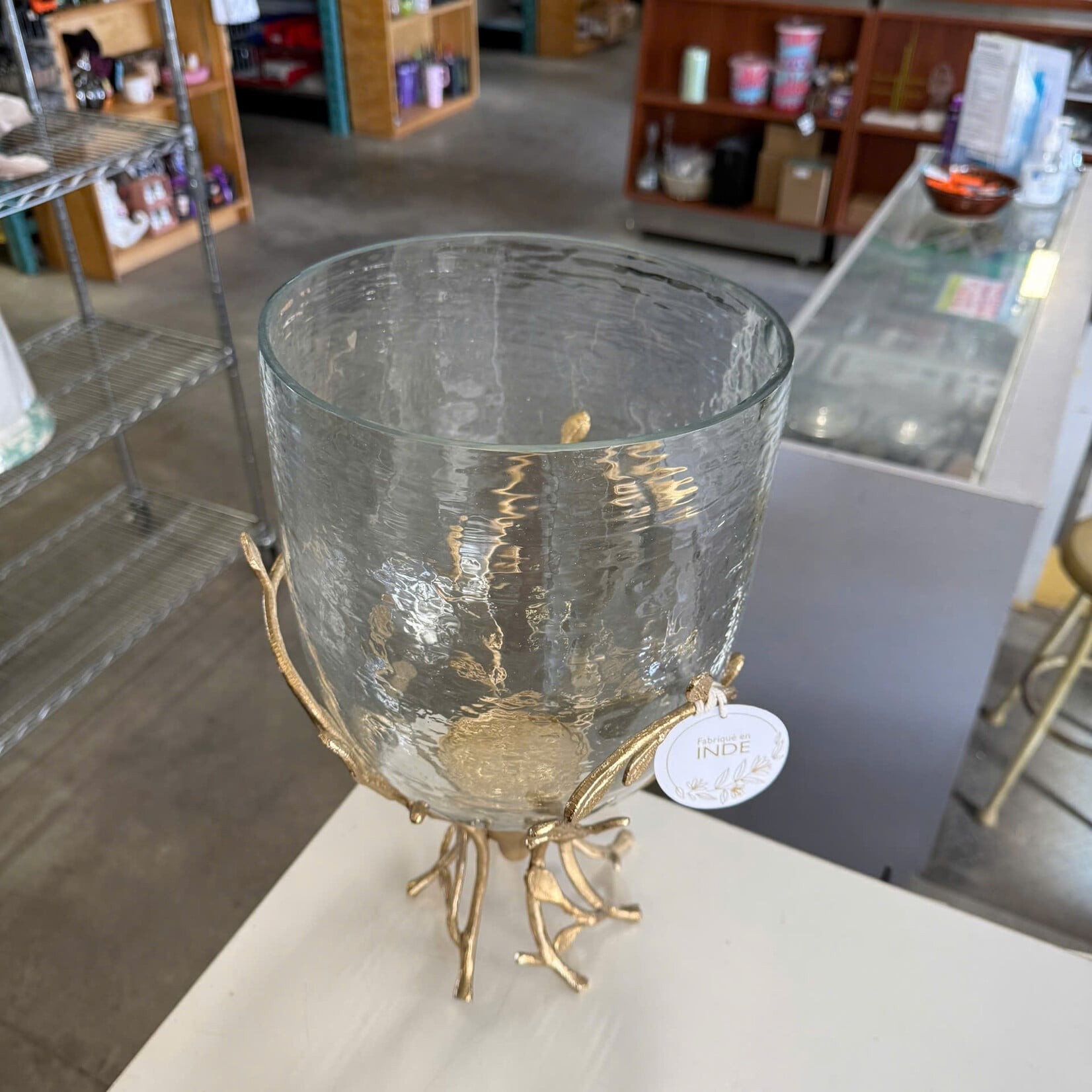 Large Glass Vase