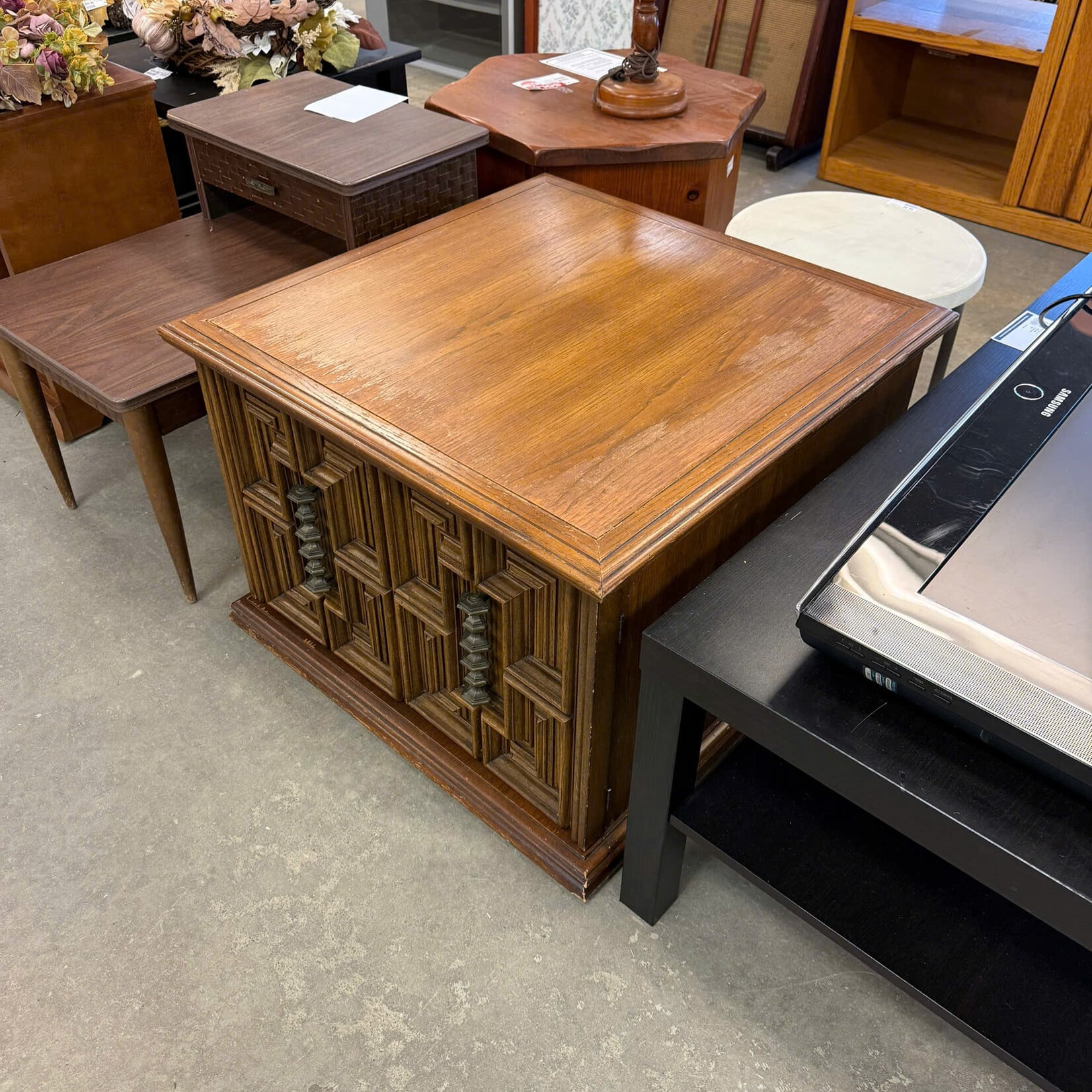End Table with Storage