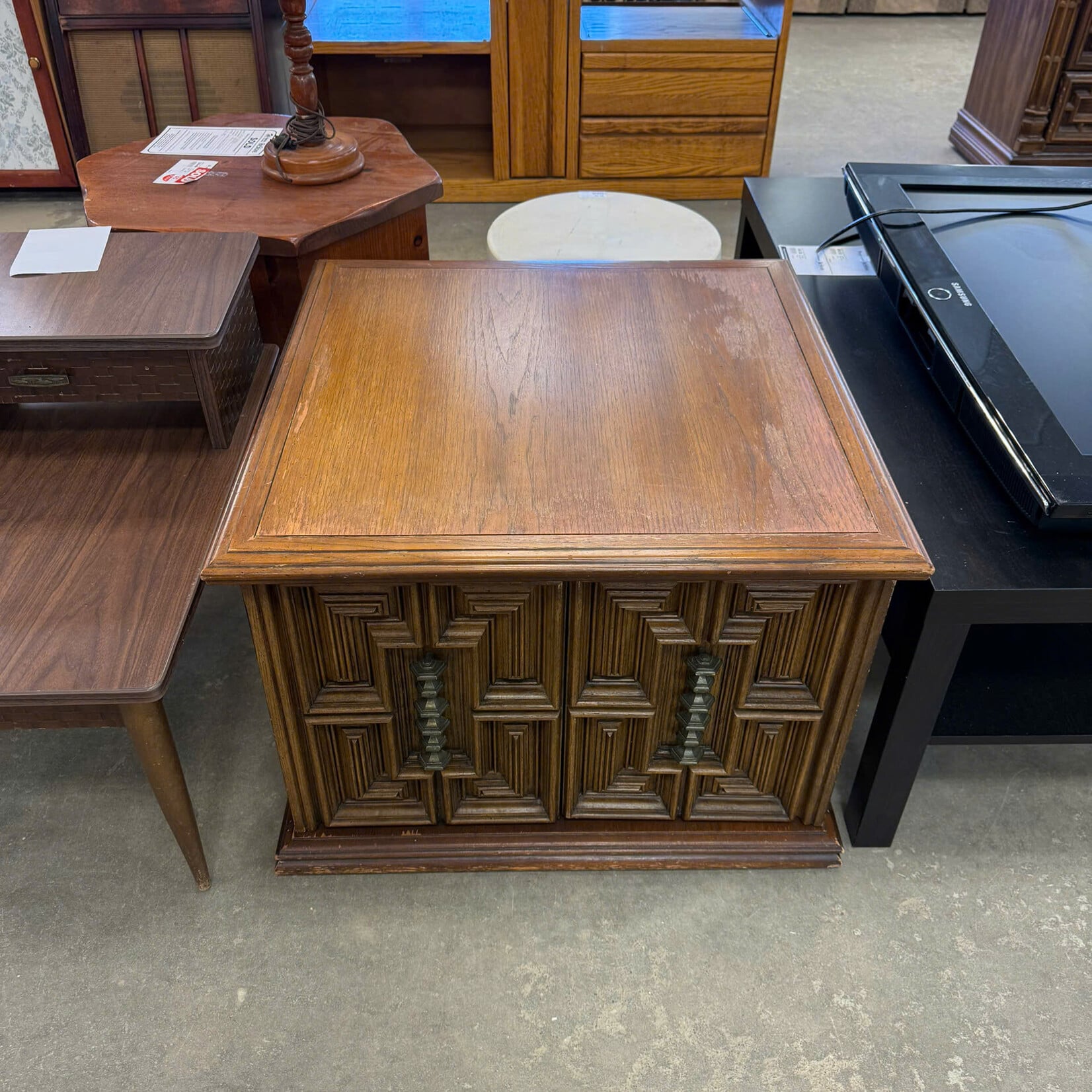 End Table with Storage