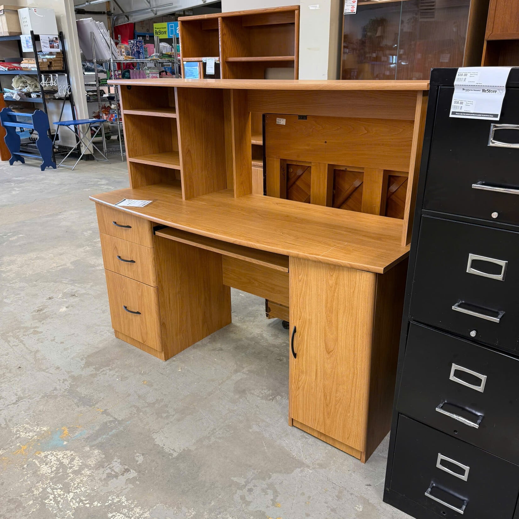 Computer Desk with Drawers