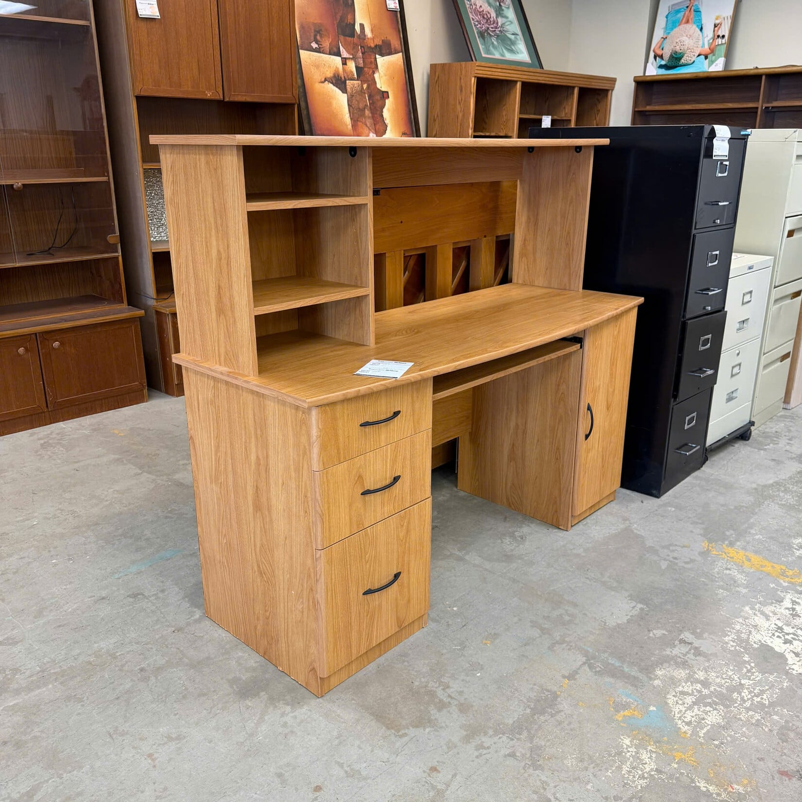 Computer Desk with Drawers