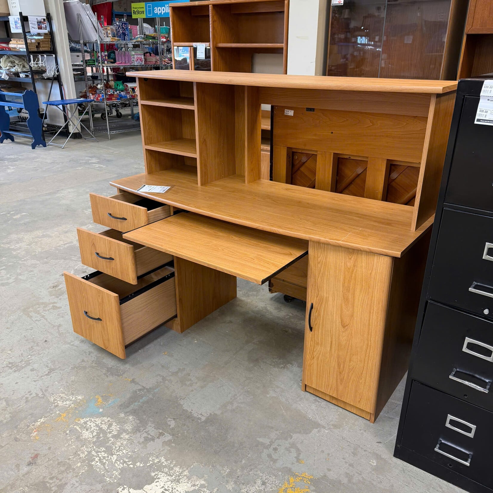 Computer Desk with Drawers