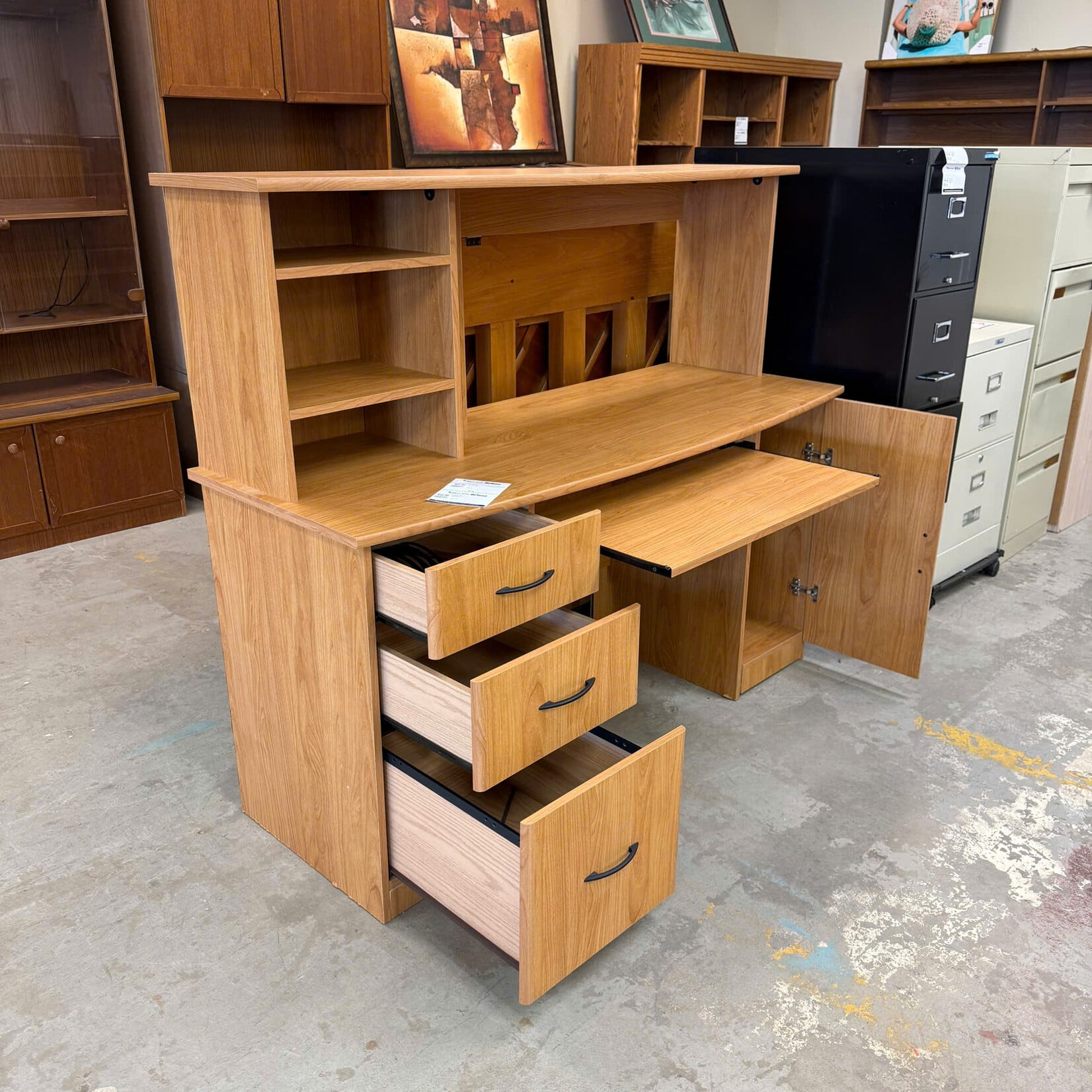 Computer Desk with Drawers