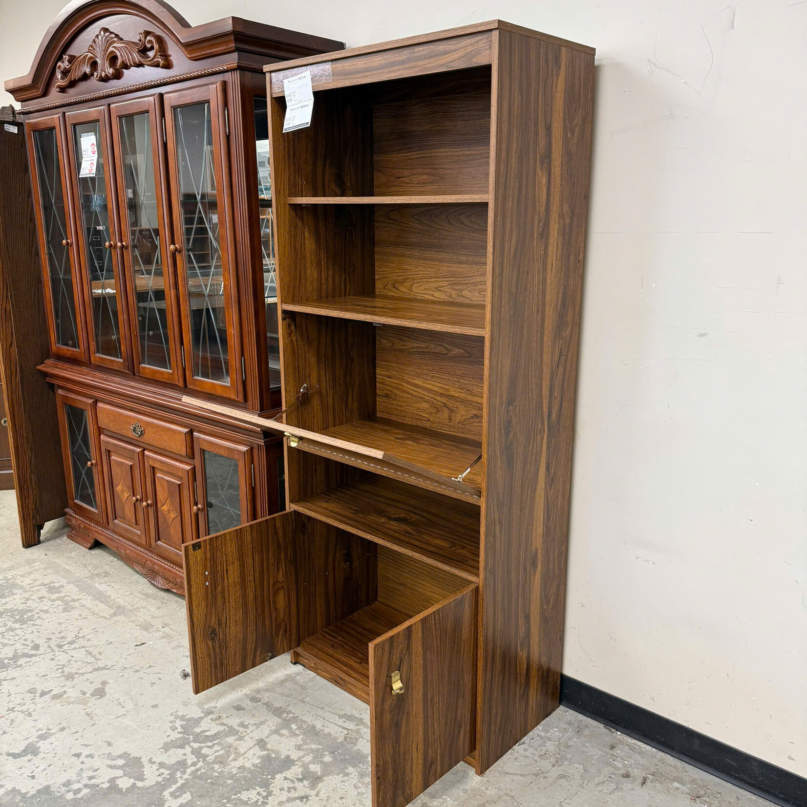 Bookcase Storage Cabinet
