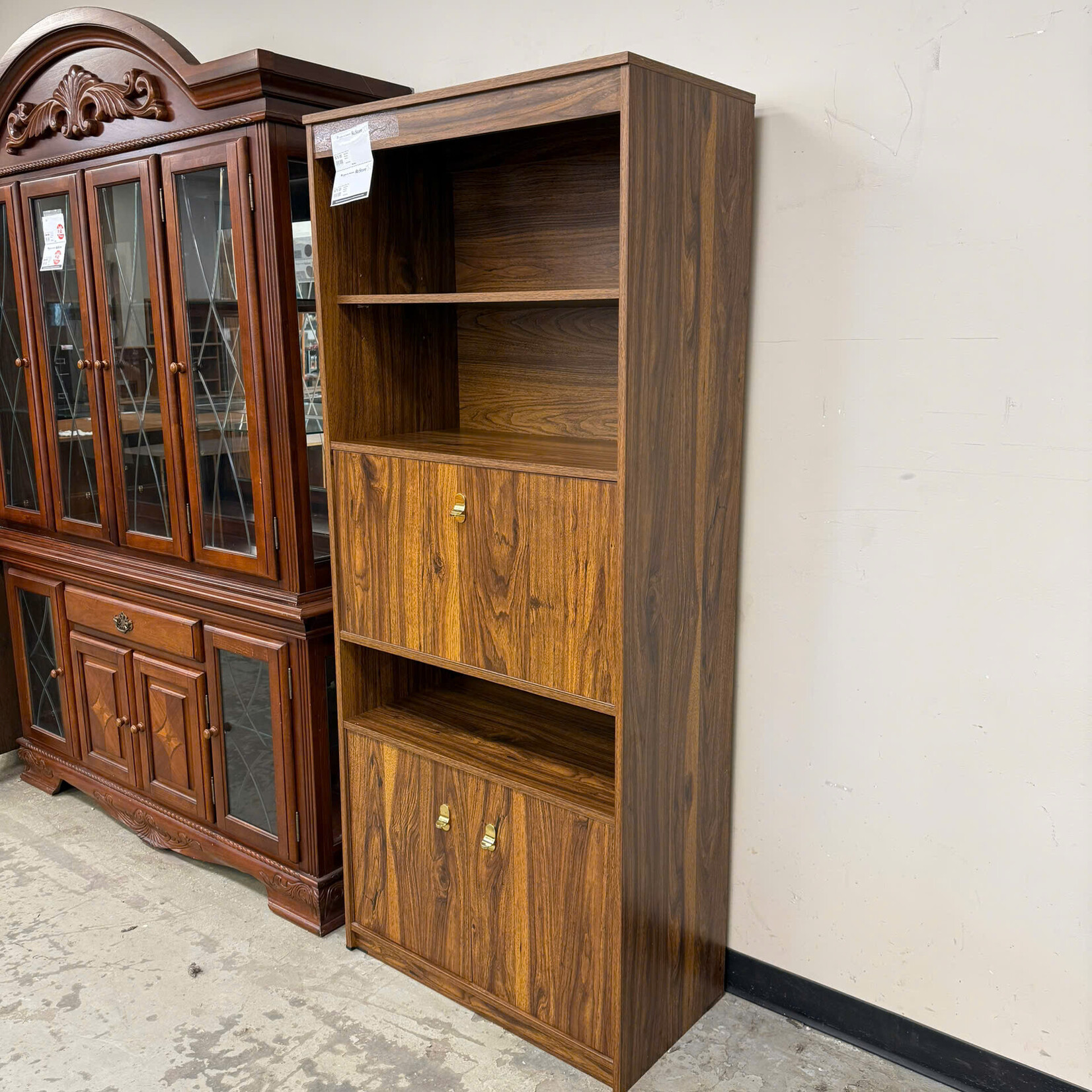 Bookcase Storage Cabinet