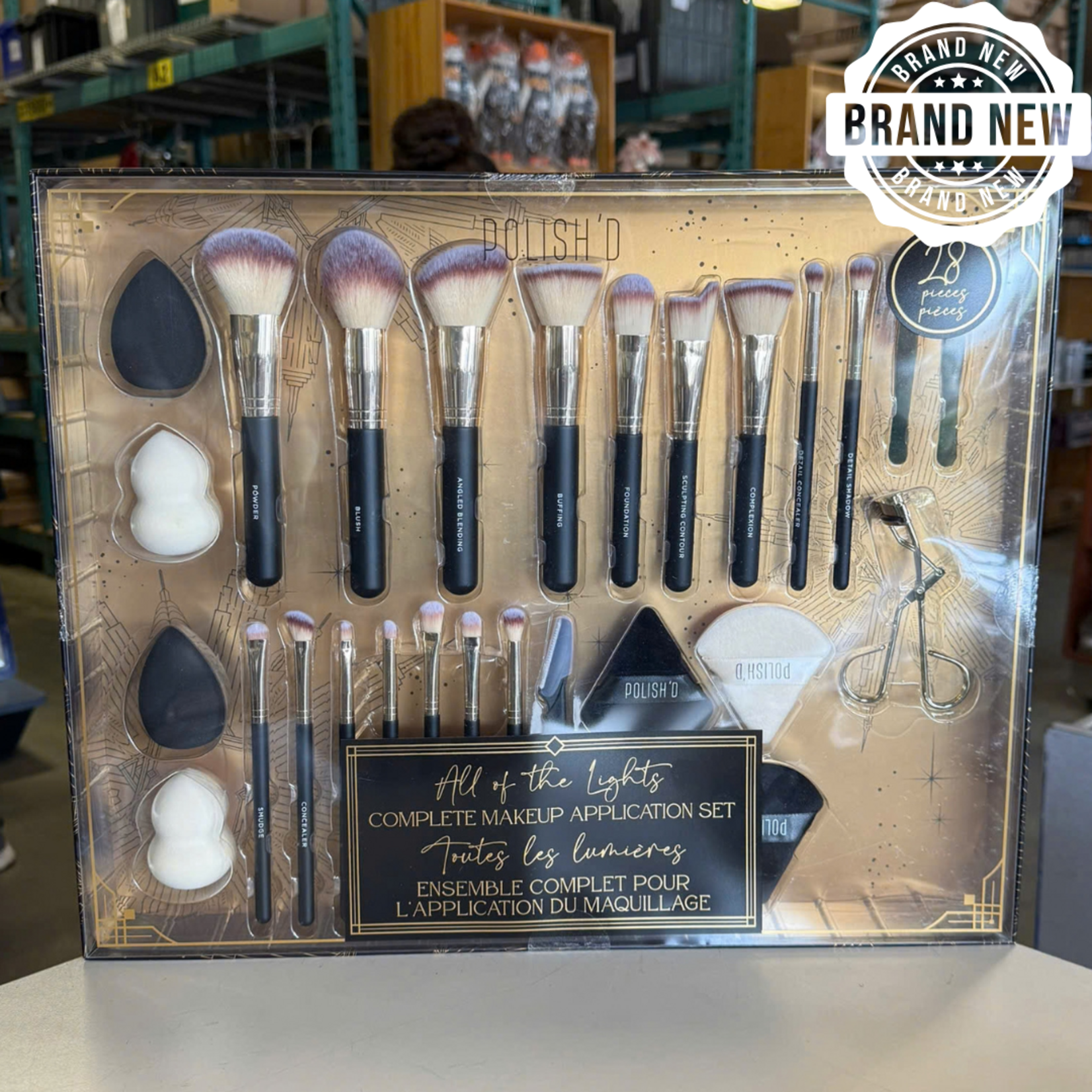 28pc Makeup Brush Set