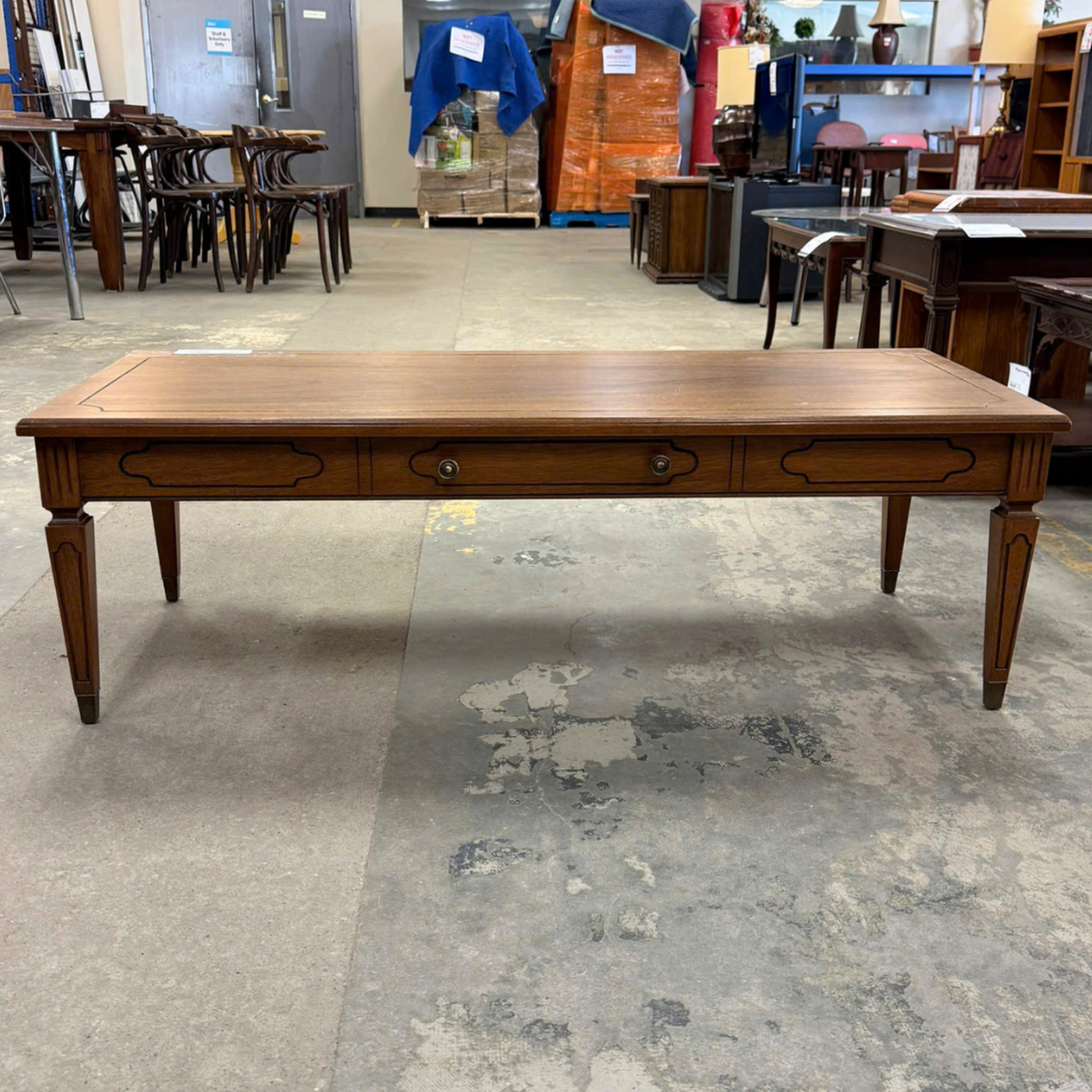 Vintage Wooden Coffee Table