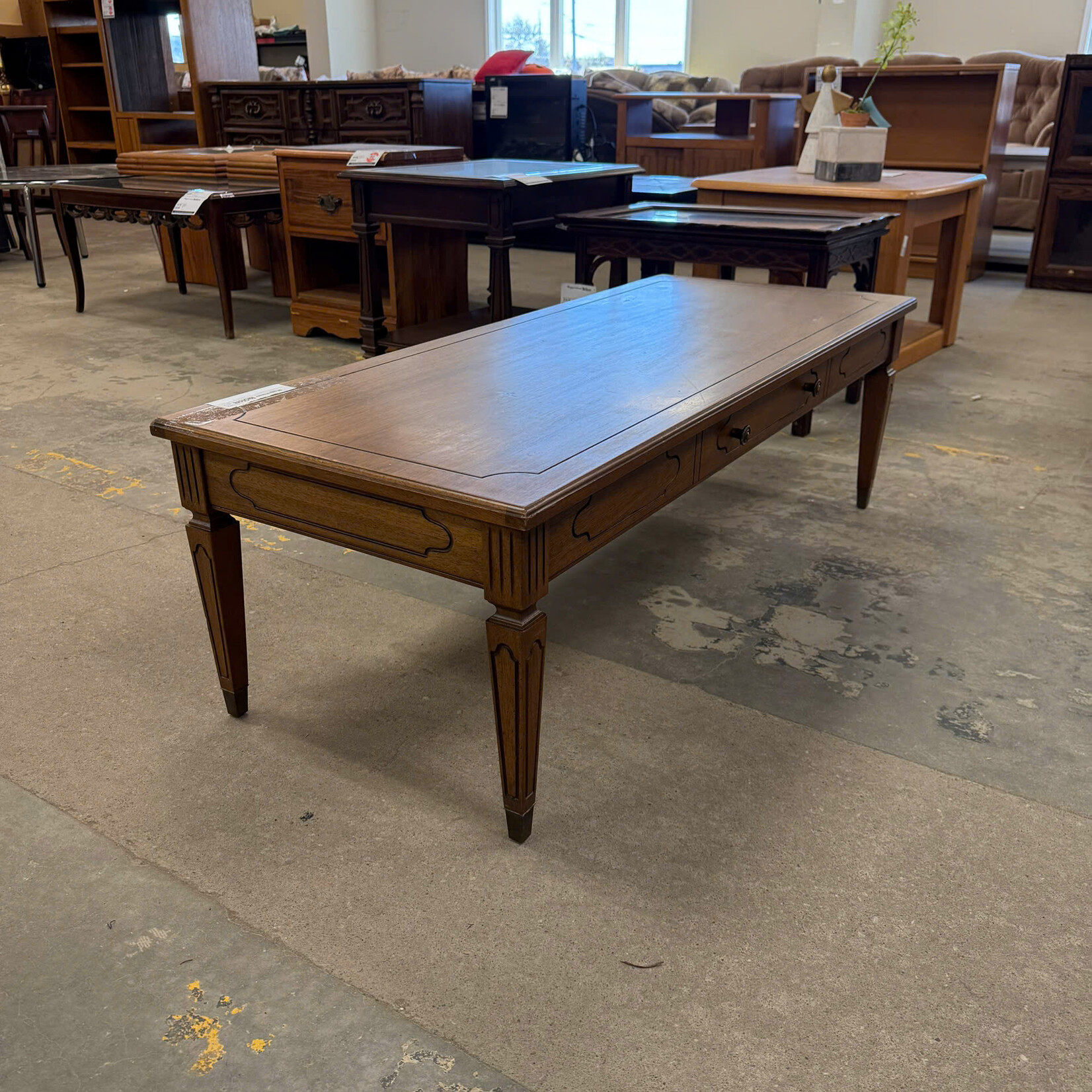 Vintage Wooden Coffee Table