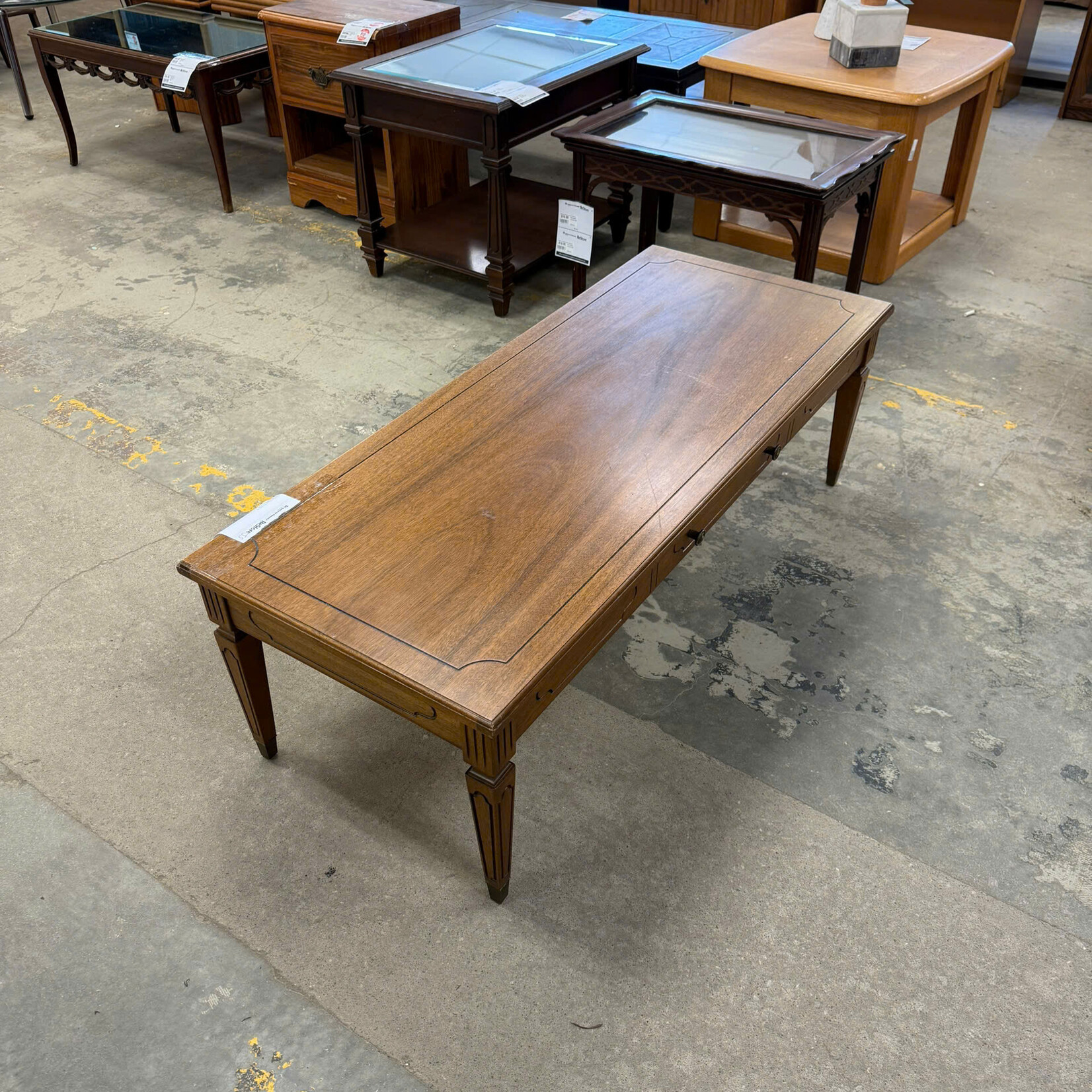 Vintage Wooden Coffee Table