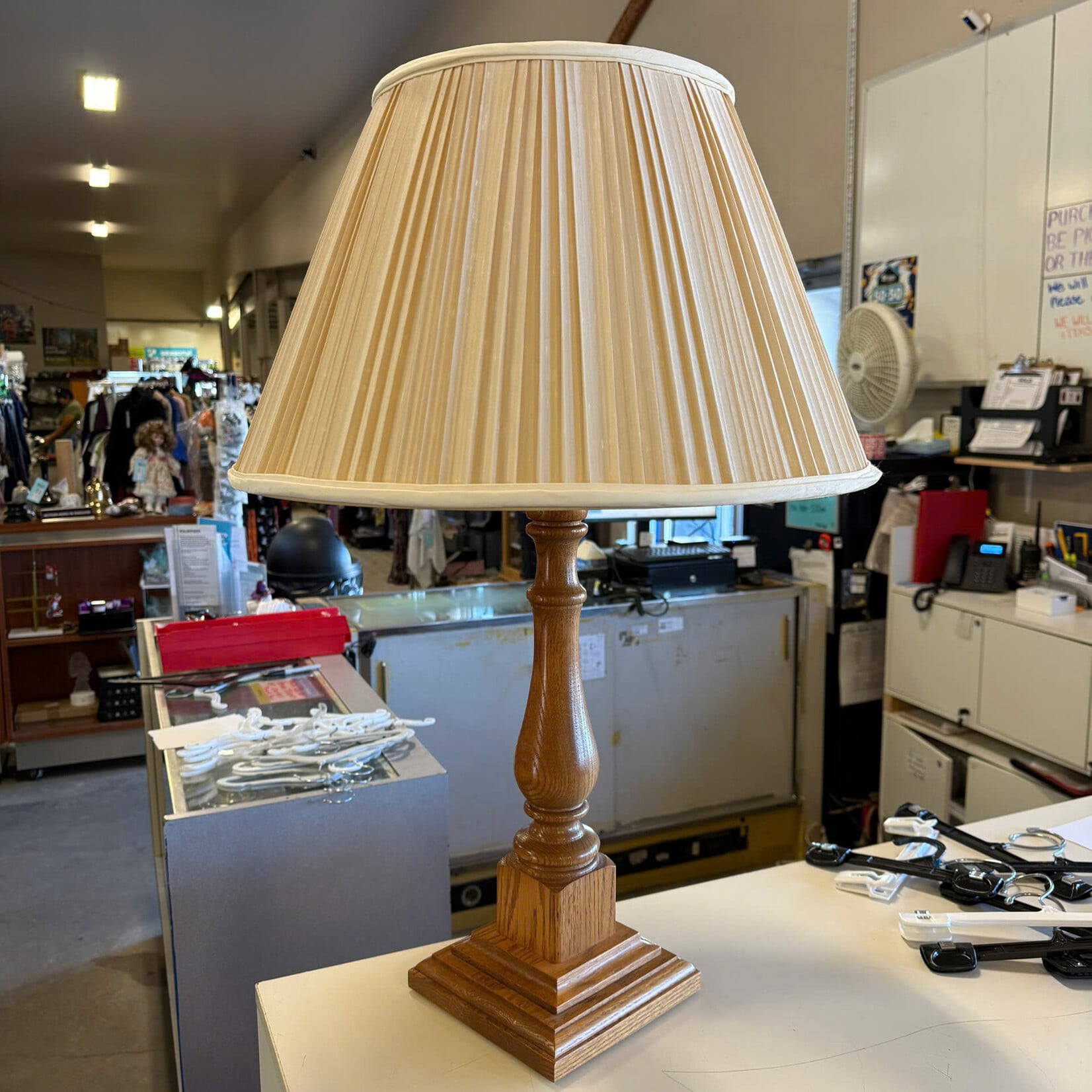 Wooden Table Lamp