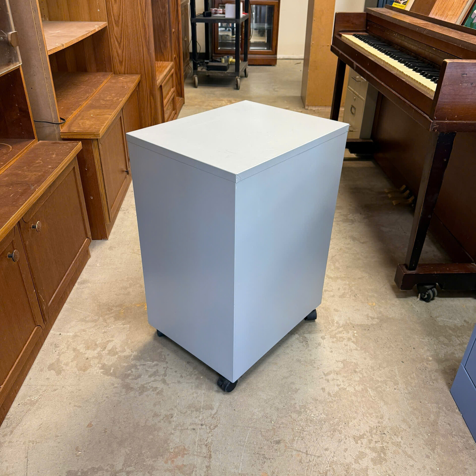 2 Drawers Rolling File Cabinet