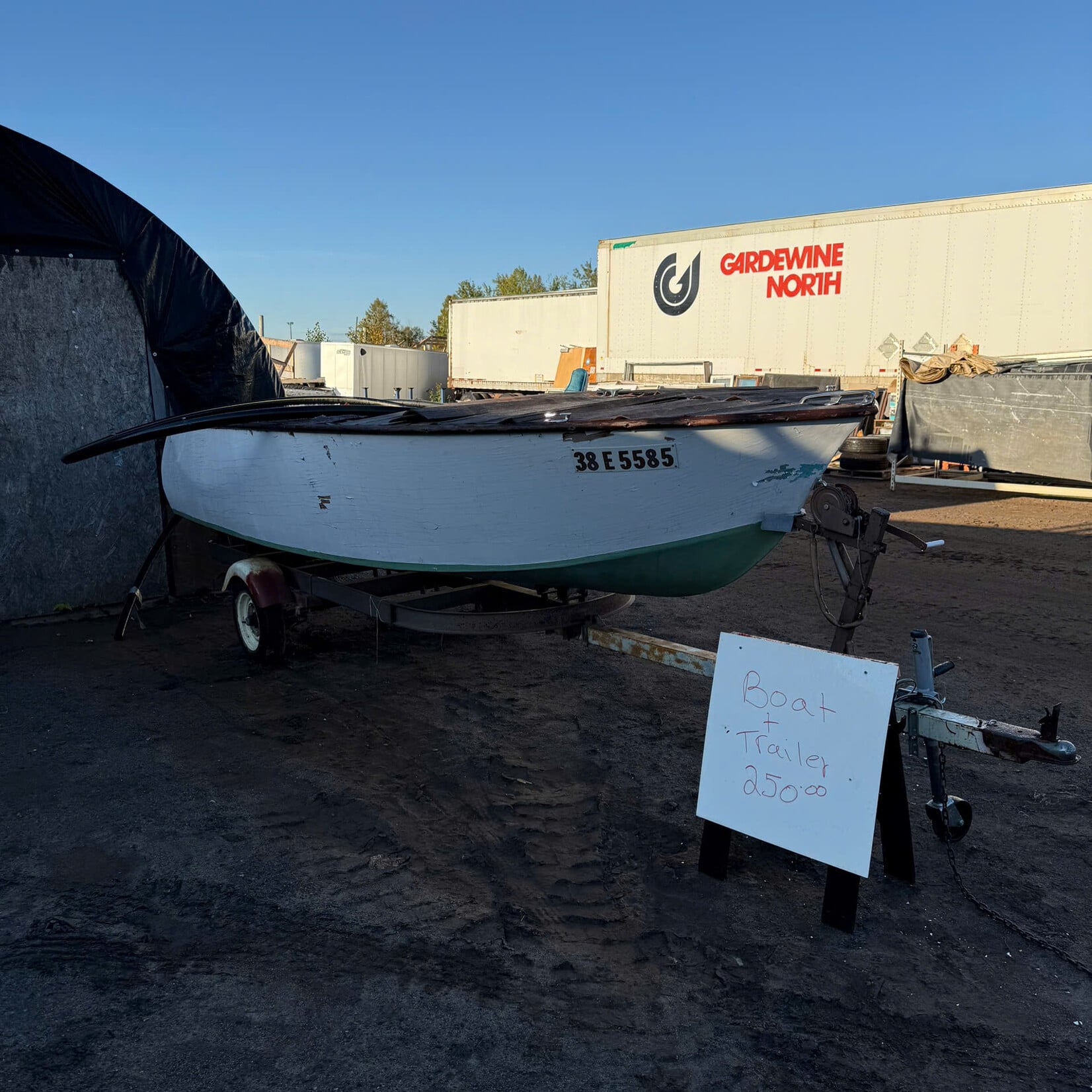 Boat with Trailer