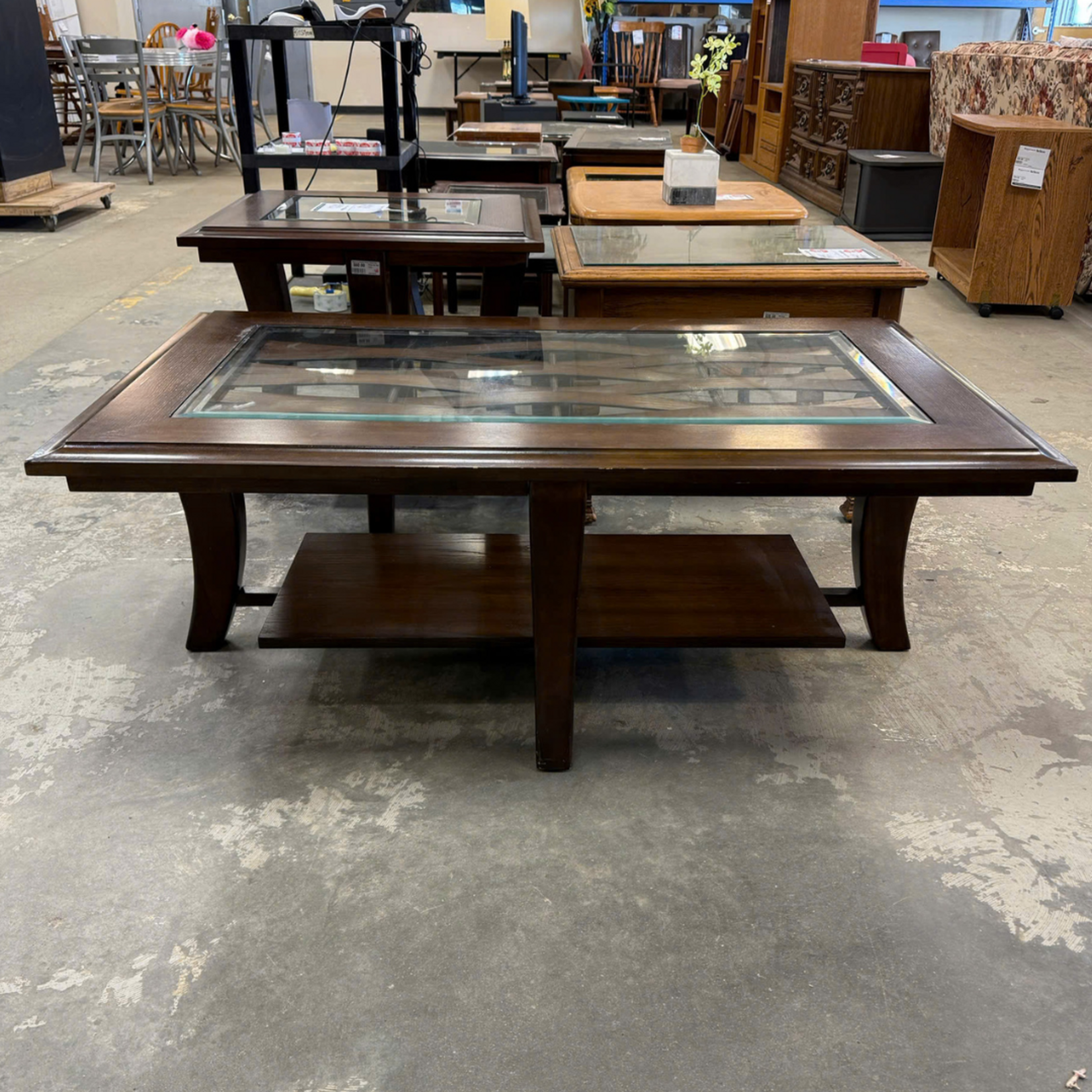 Coffee Table Glass Top