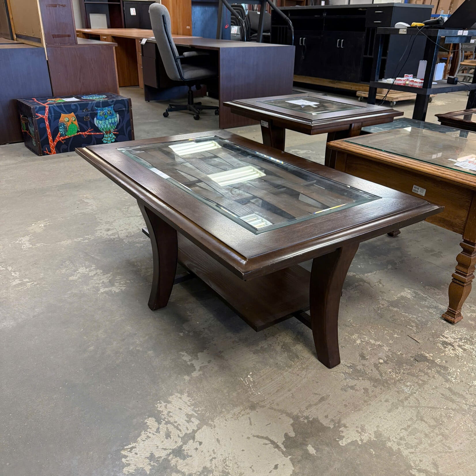Coffee Table Glass Top