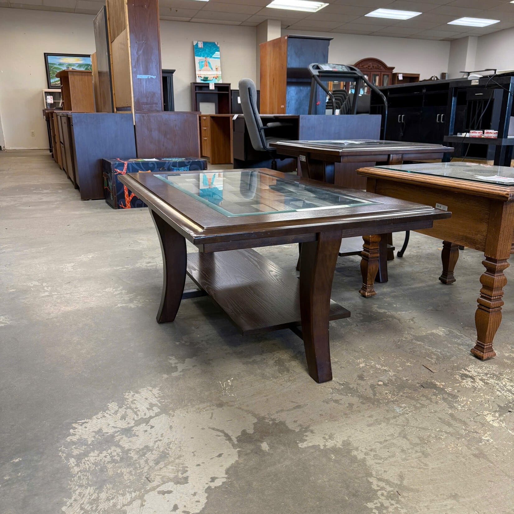 Coffee Table Glass Top