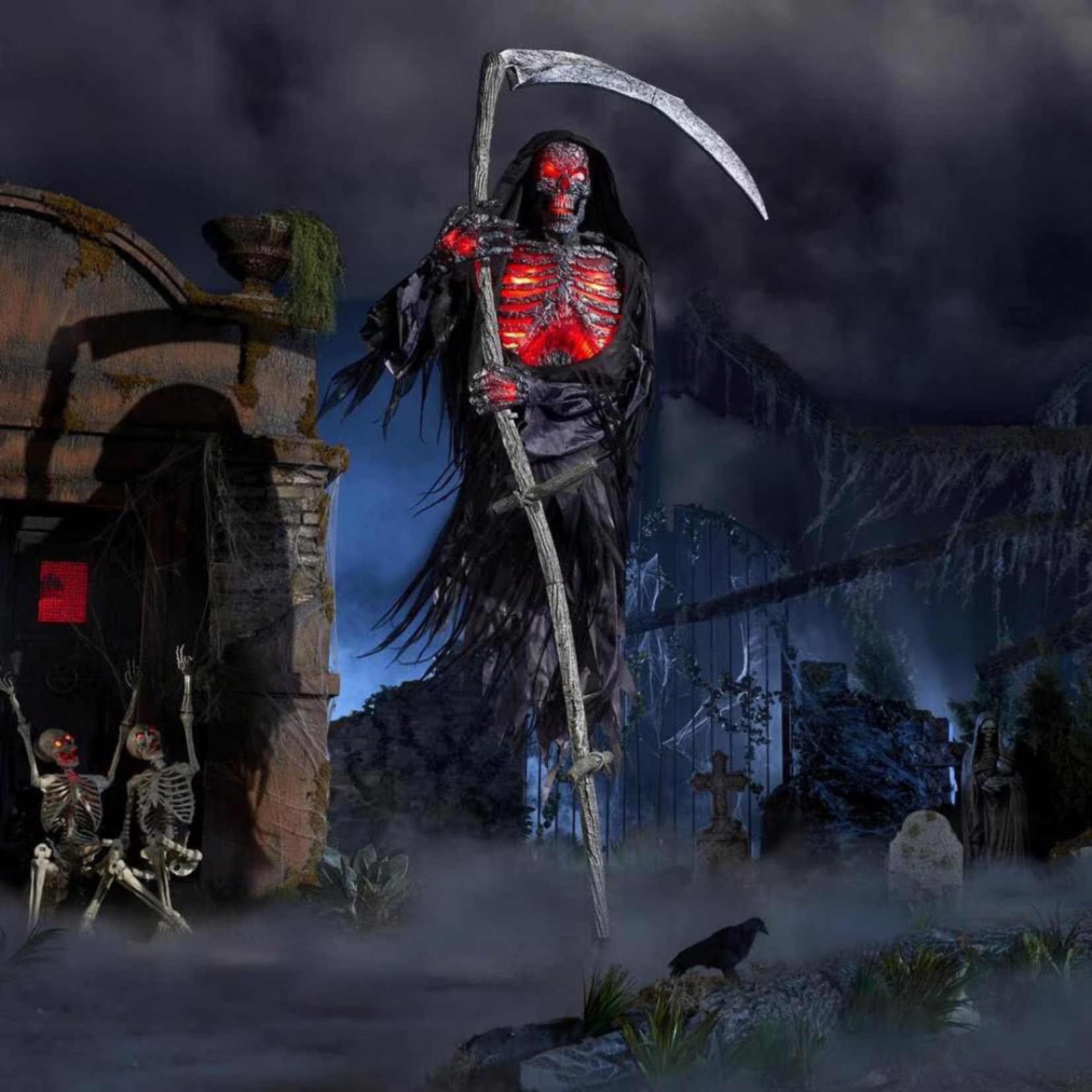 12' Floating Grim Reaper