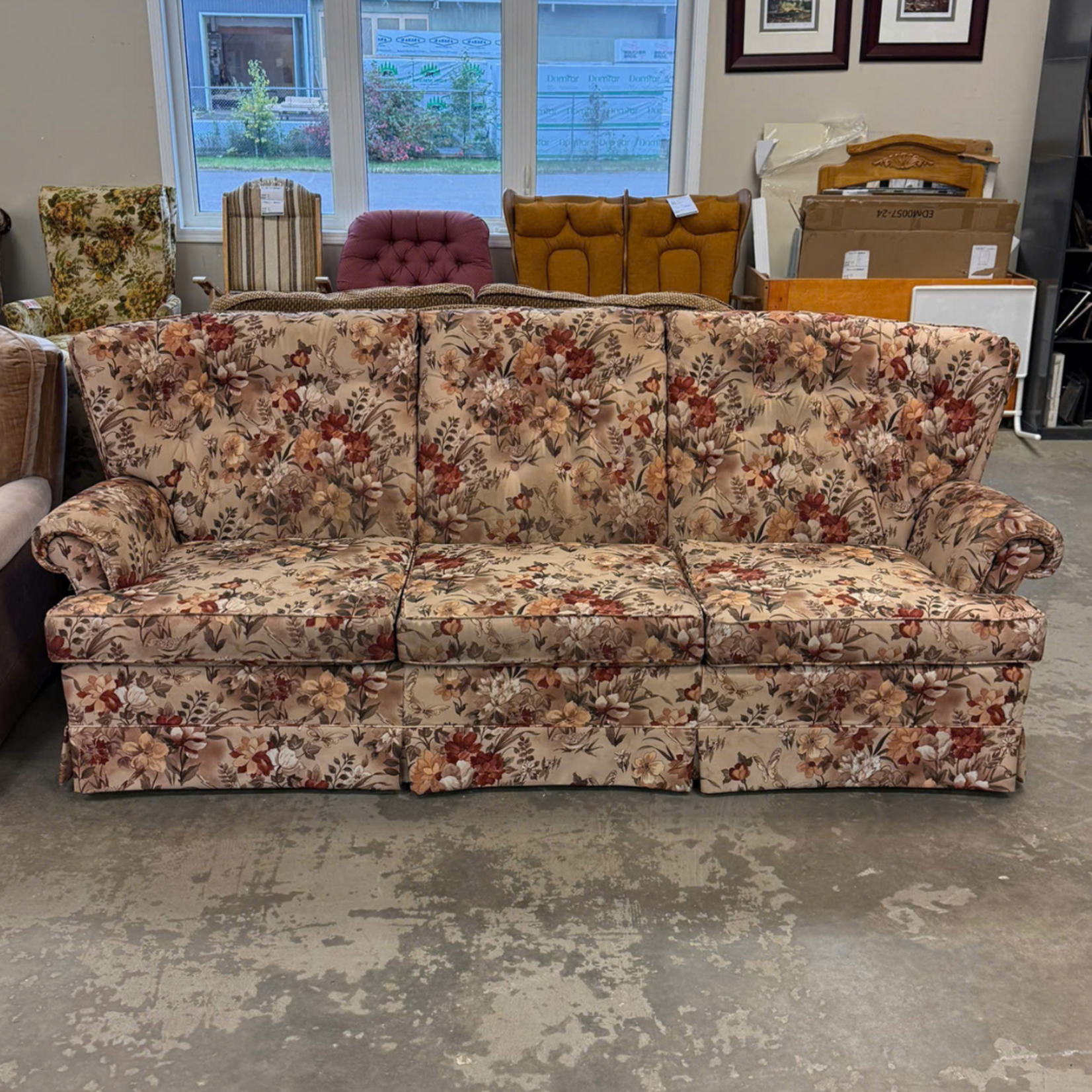 Floral Couch