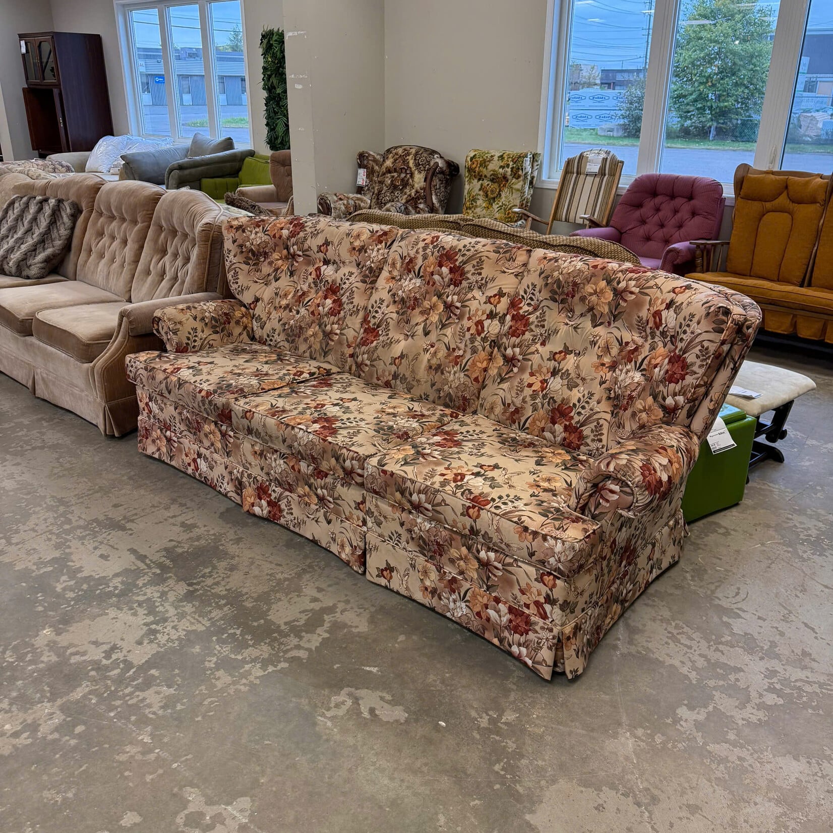 Floral Couch
